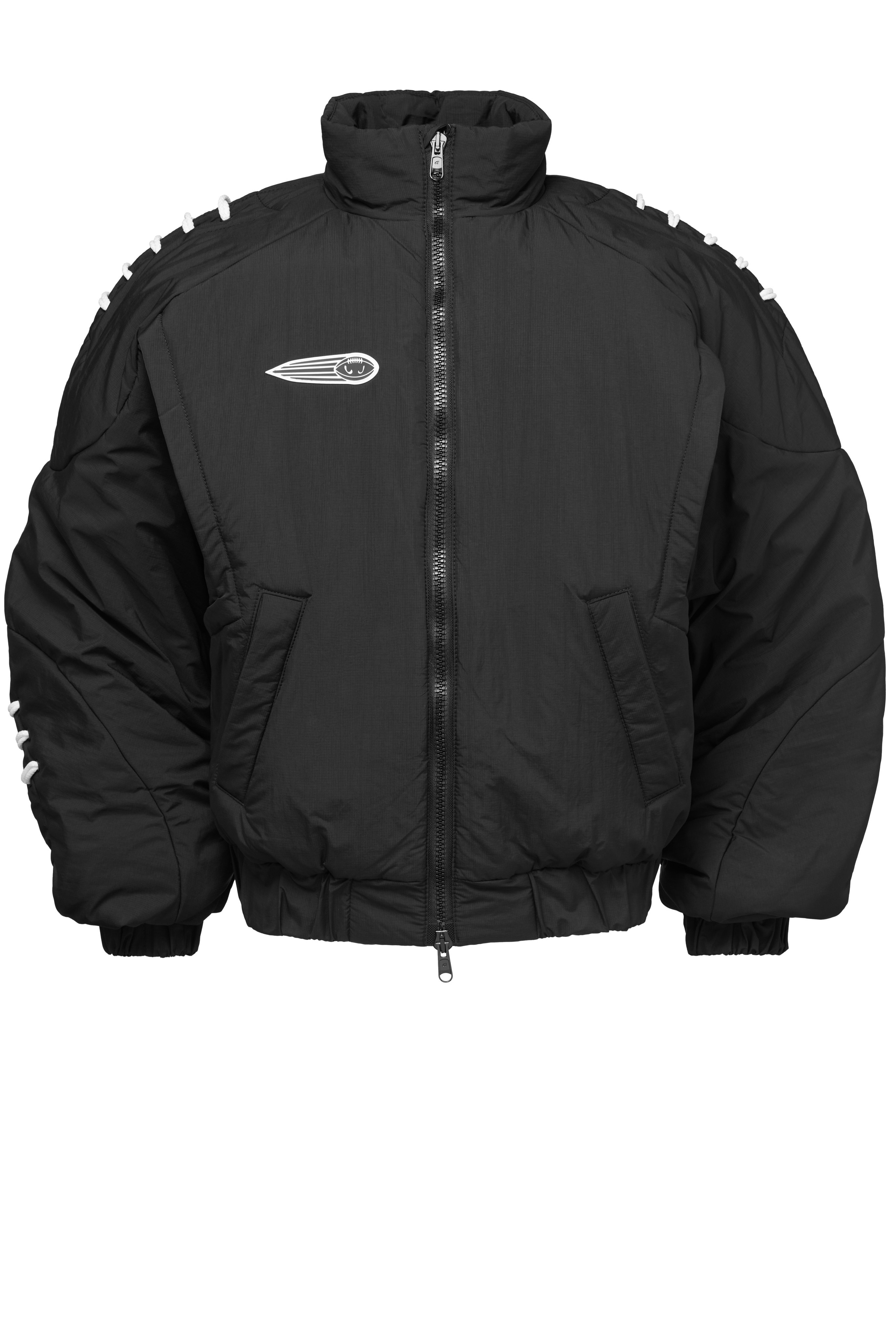 Одежда Chernim Cherno на прозрачном манекене и в раскладку. Олег Дмитриев