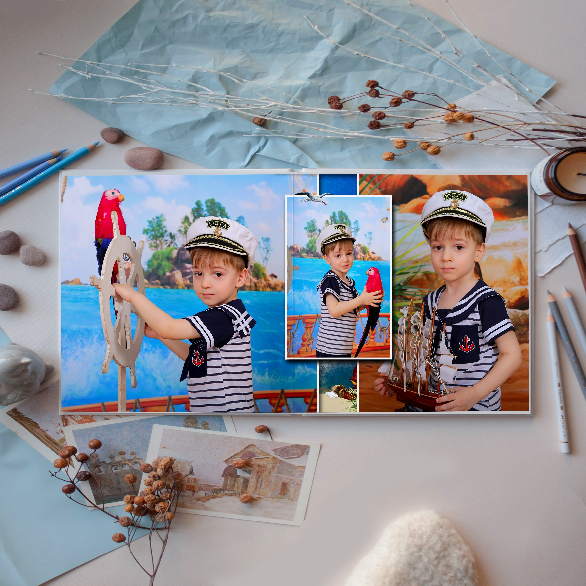 Морское путешествие. Студия детской и семейной фотографии 12кадров