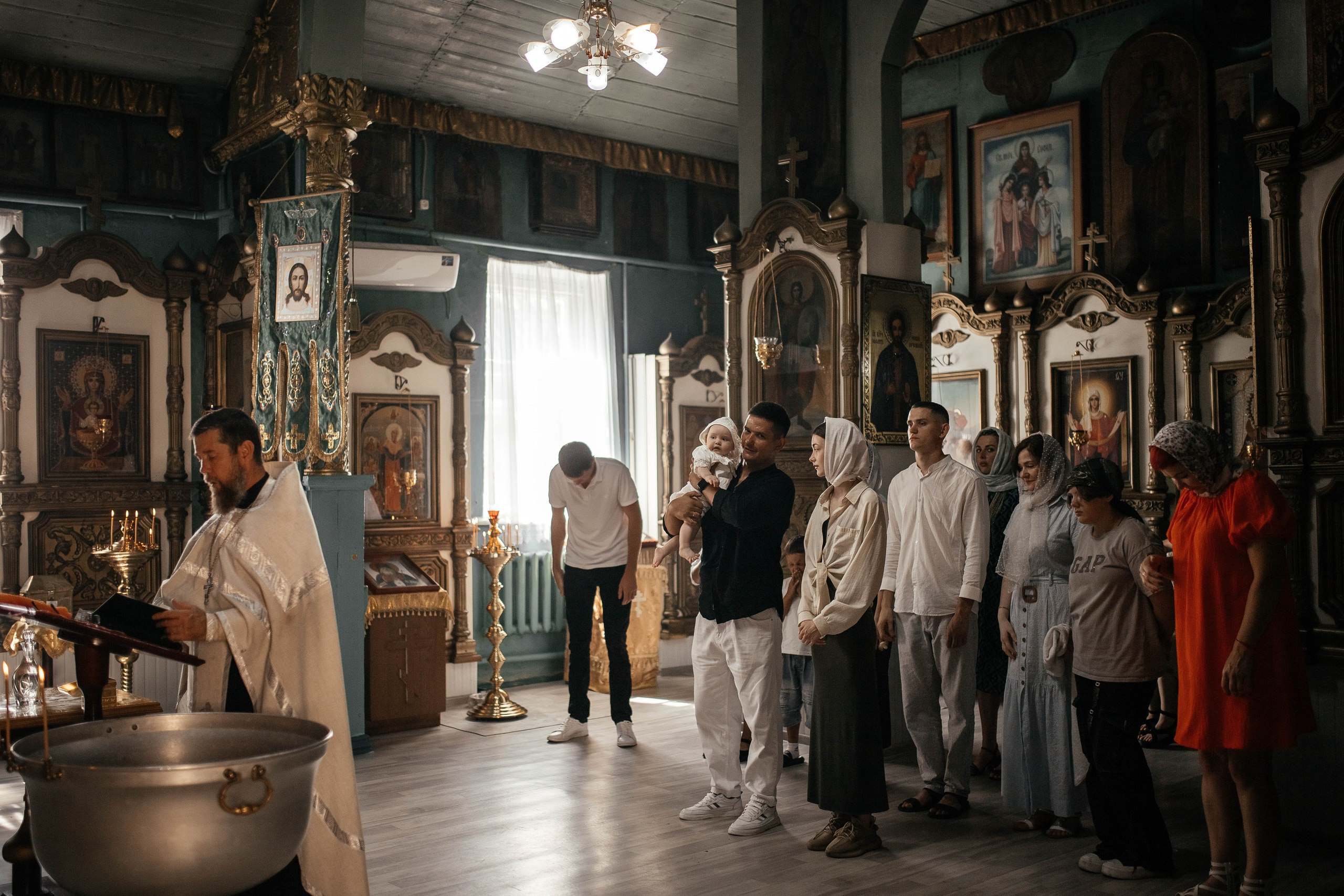 Таинство Крещения Мирославы. Фотограф Сальск Катерина