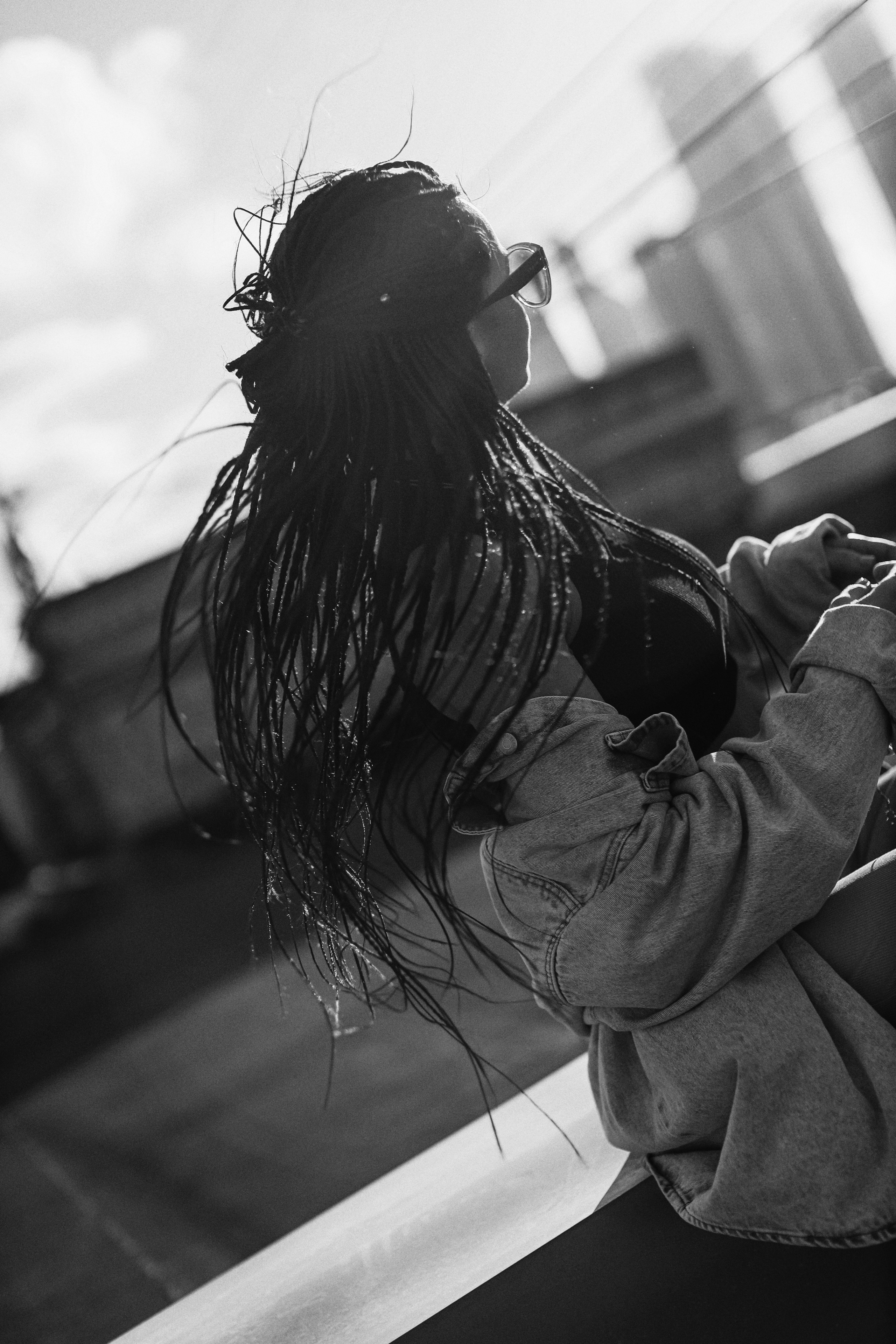 На крыше. Фотограф Анастасия Пинчук