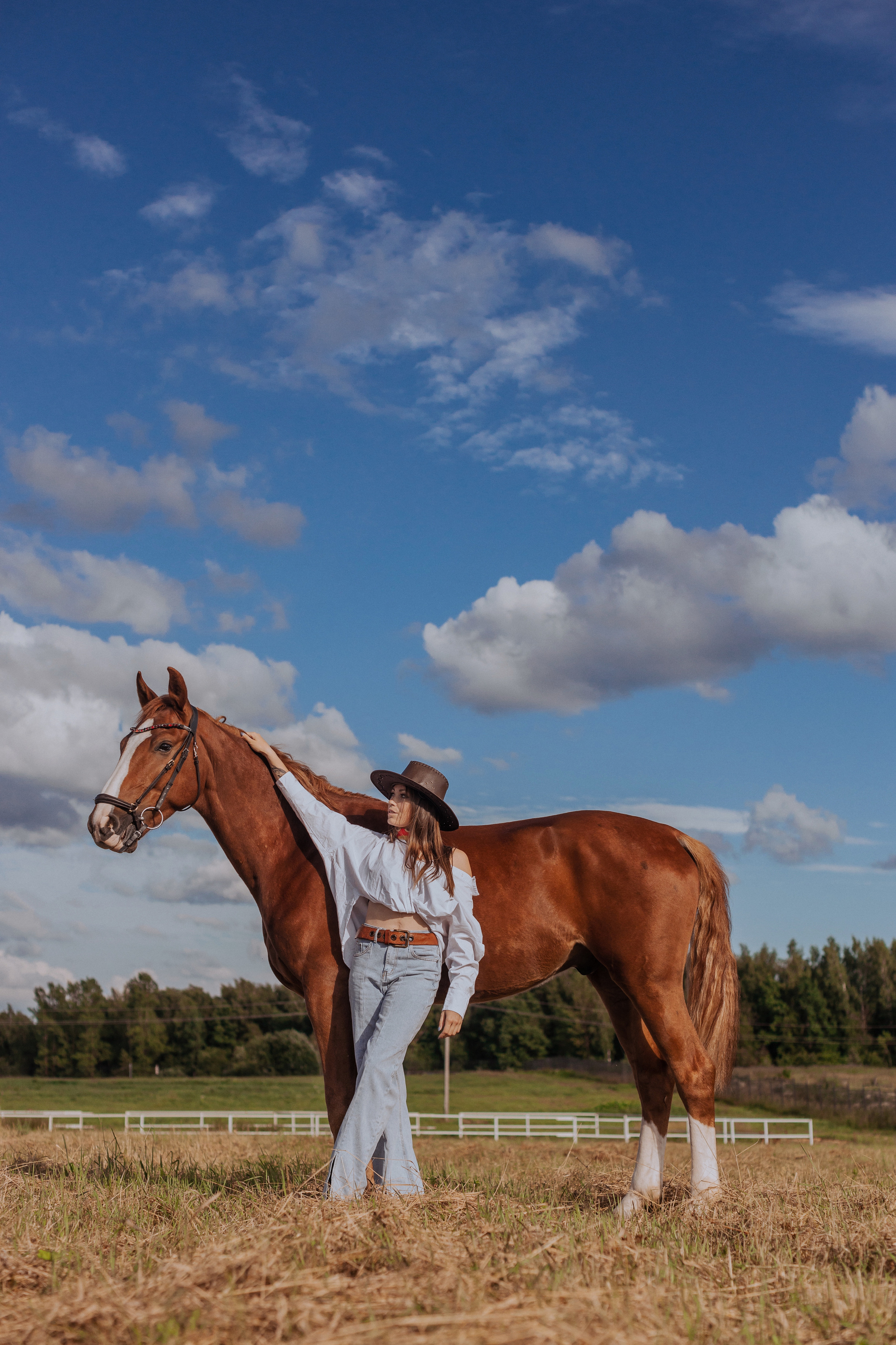 Алина и ее конь Костя. Фотограф Анастасия Пинчук