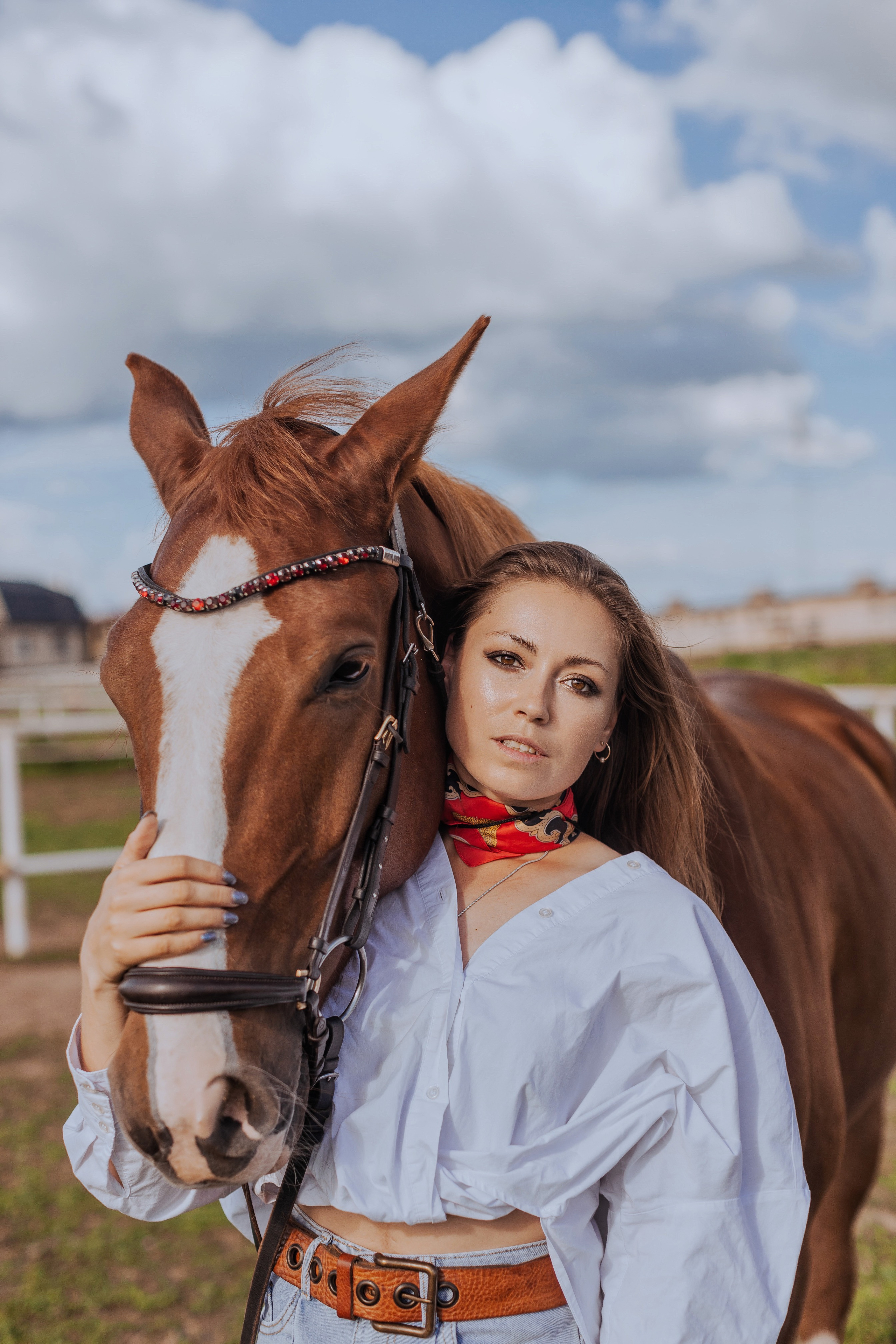 Алина и ее конь Костя. Фотограф Анастасия Пинчук