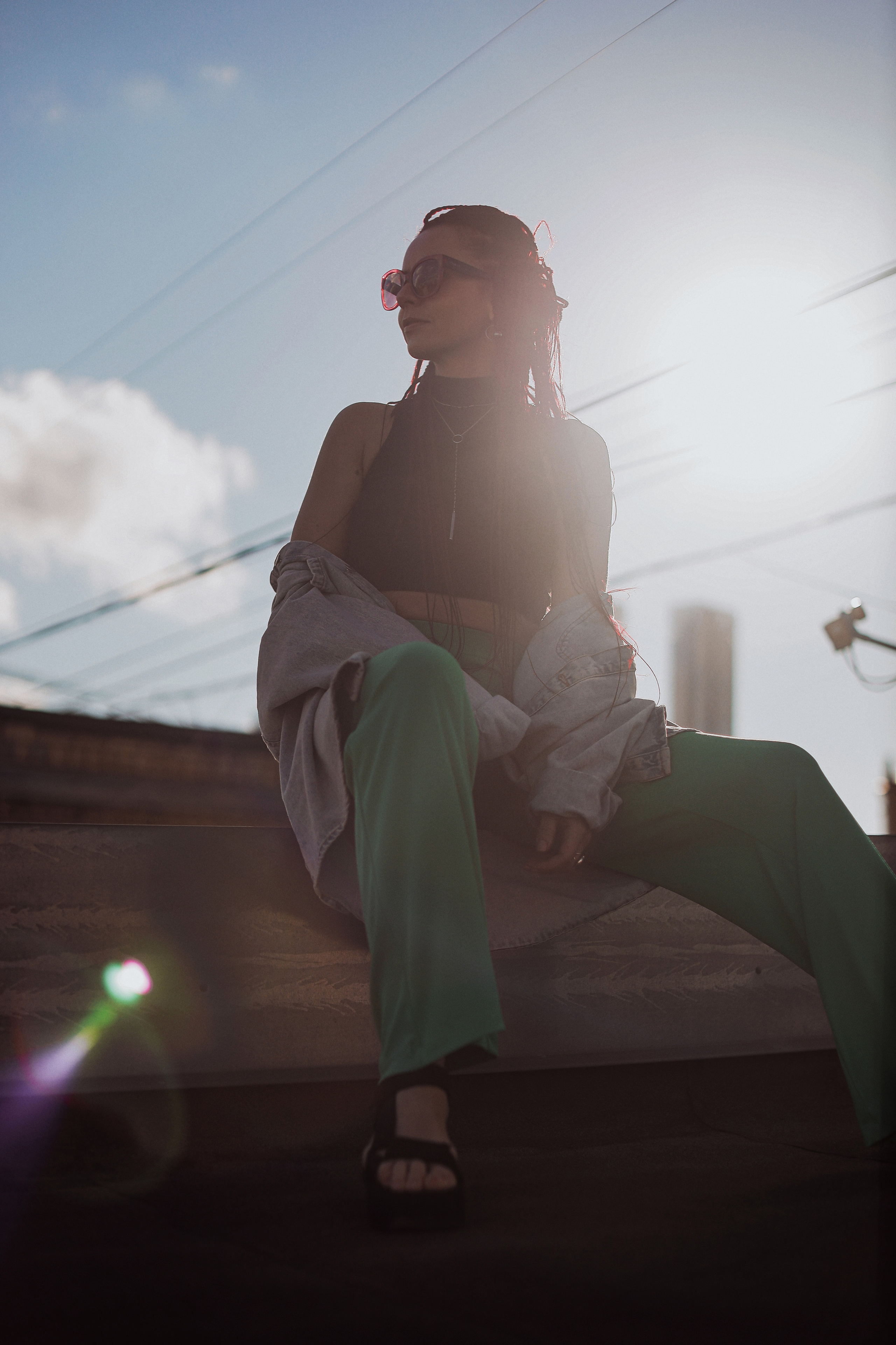 На крыше. Фотограф Анастасия Пинчук