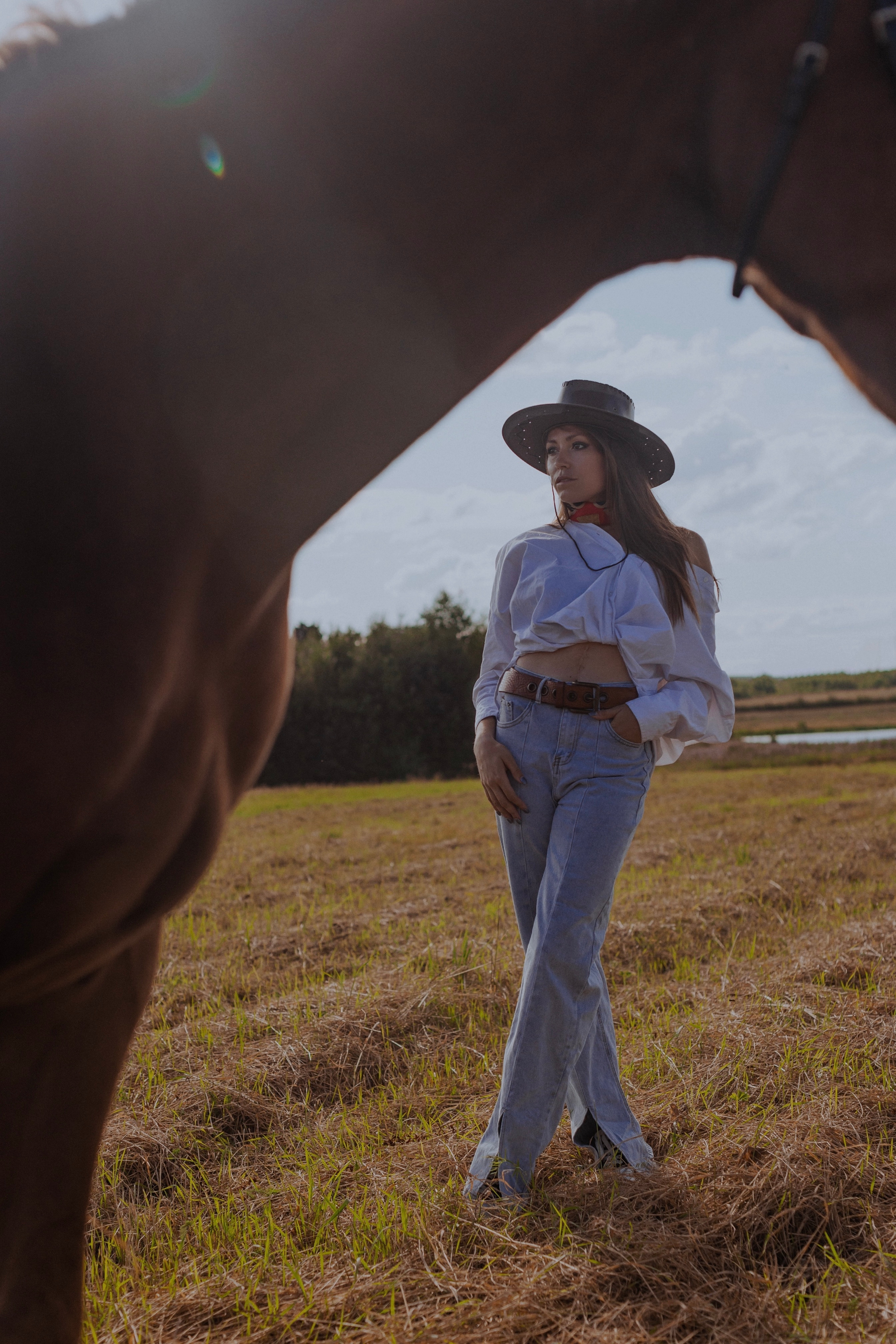 Алина и ее конь Костя. Фотограф Анастасия Пинчук