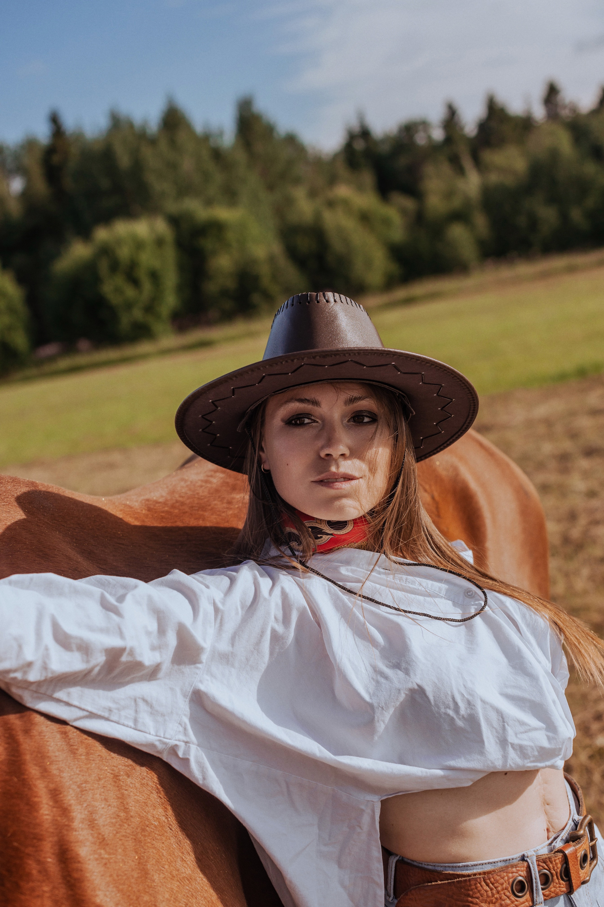 Алина и ее конь Костя. Фотограф Анастасия Пинчук