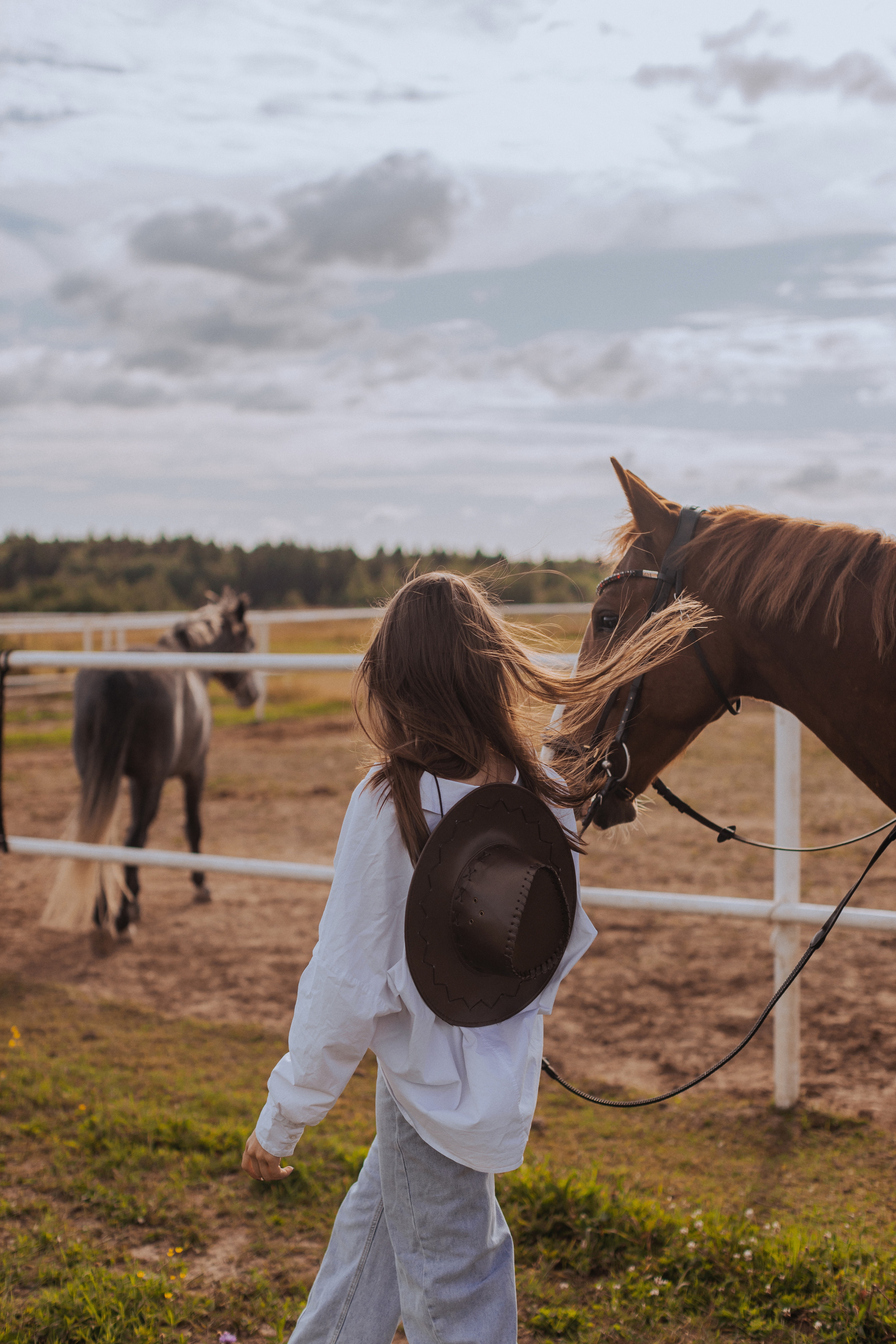 Алина и ее конь Костя. Фотограф Анастасия Пинчук