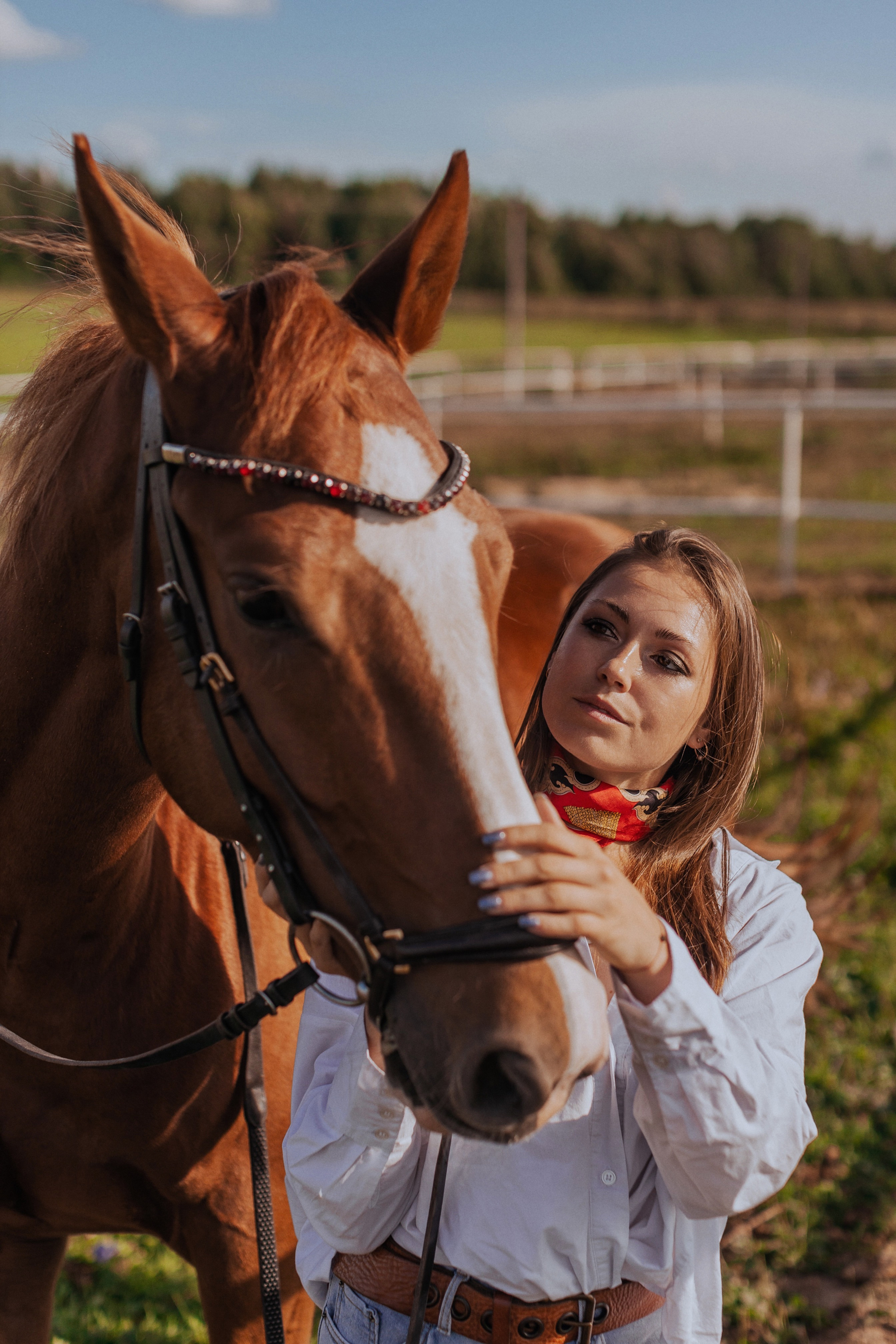 Алина и ее конь Костя. Фотограф Анастасия Пинчук