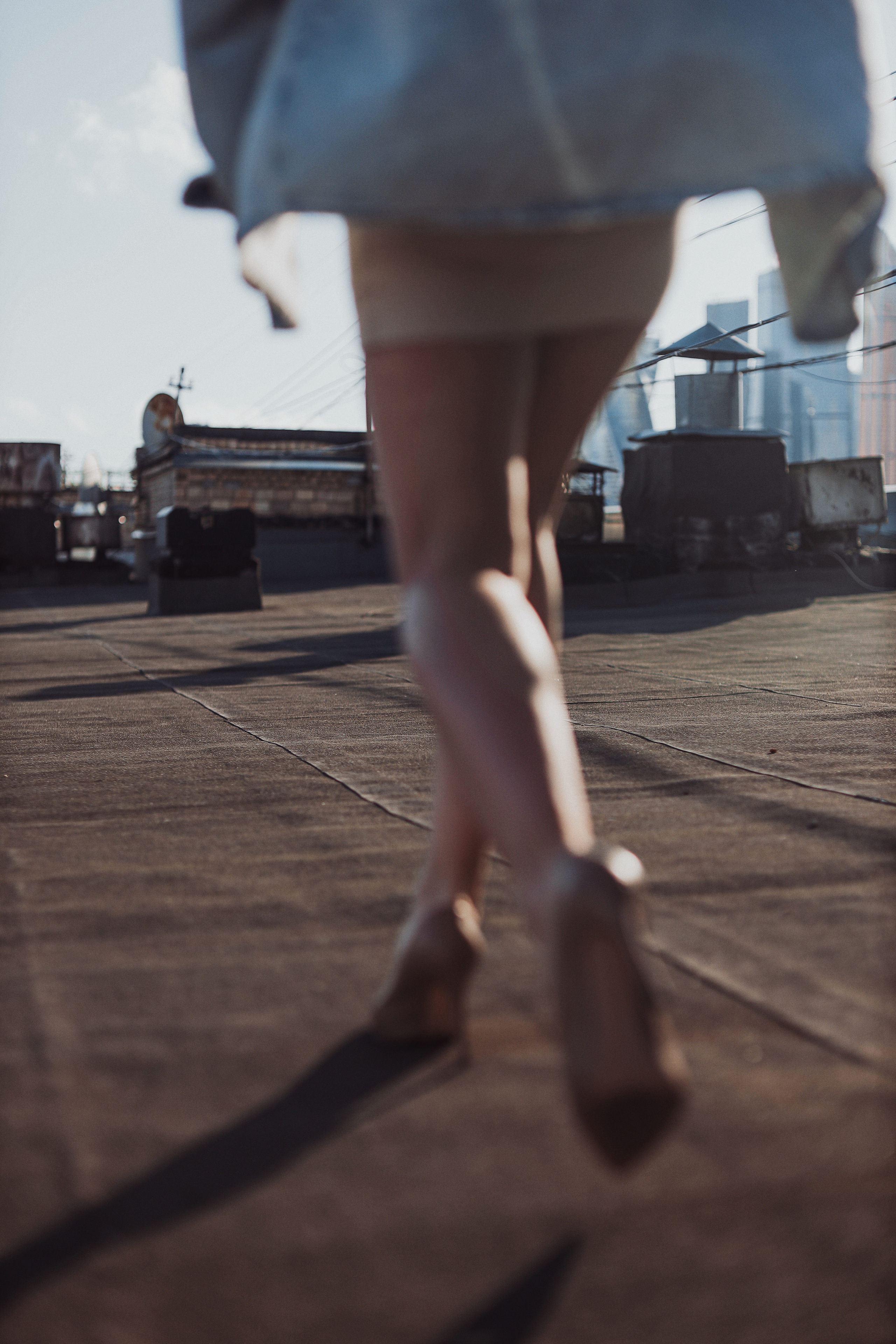 На крыше. Фотограф Анастасия Пинчук