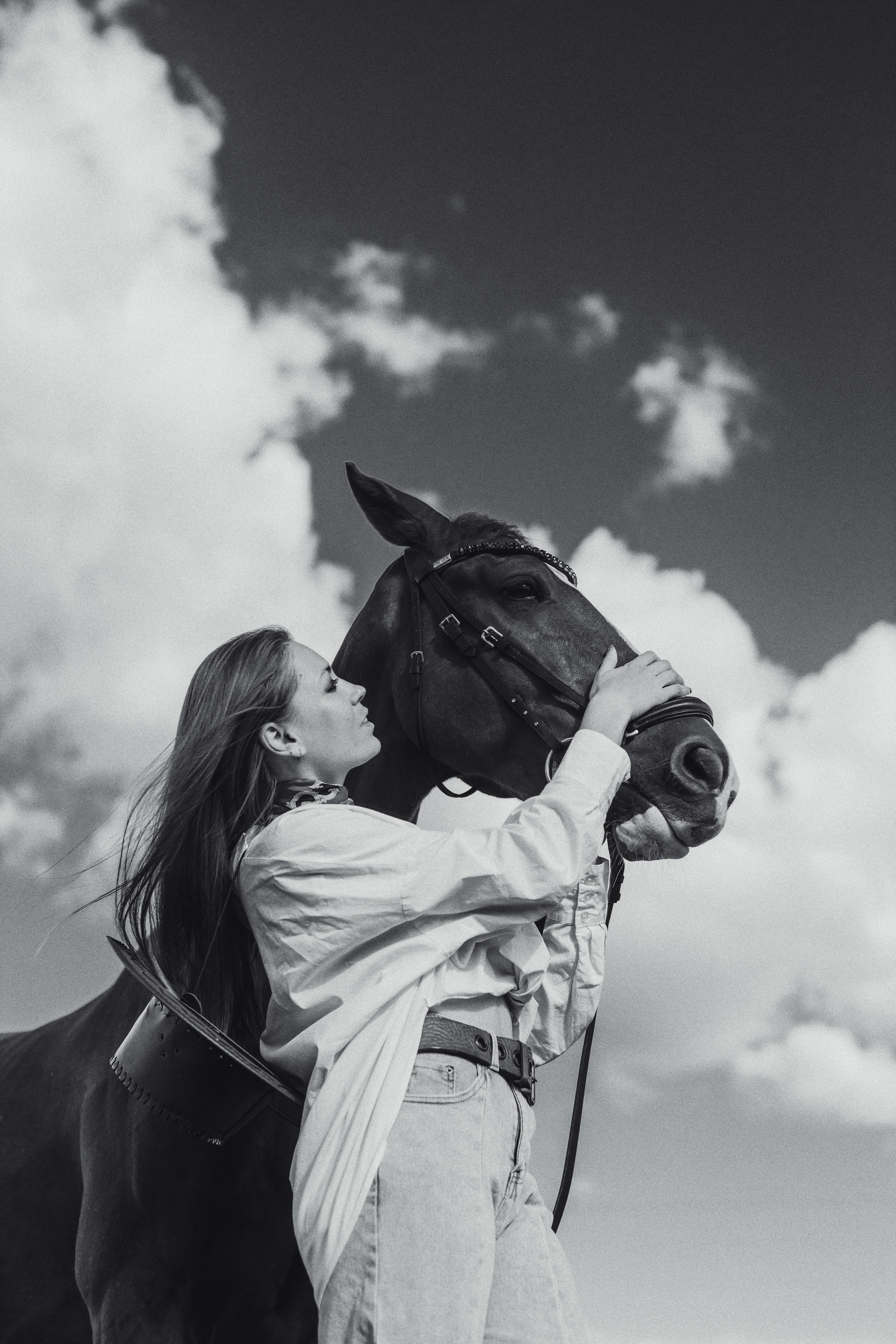 Алина и ее конь Костя. Фотограф Анастасия Пинчук