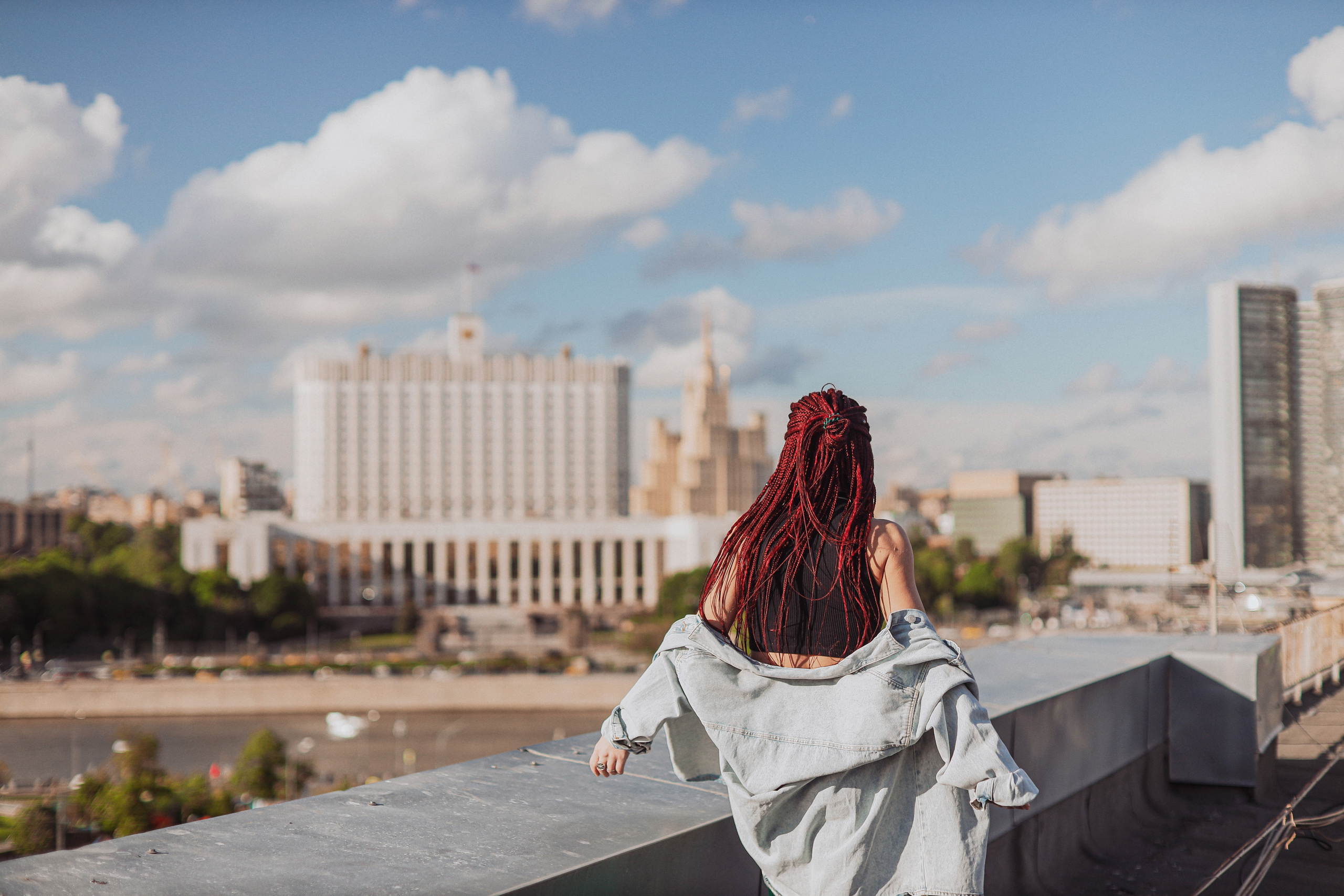 На крыше. Фотограф Анастасия Пинчук