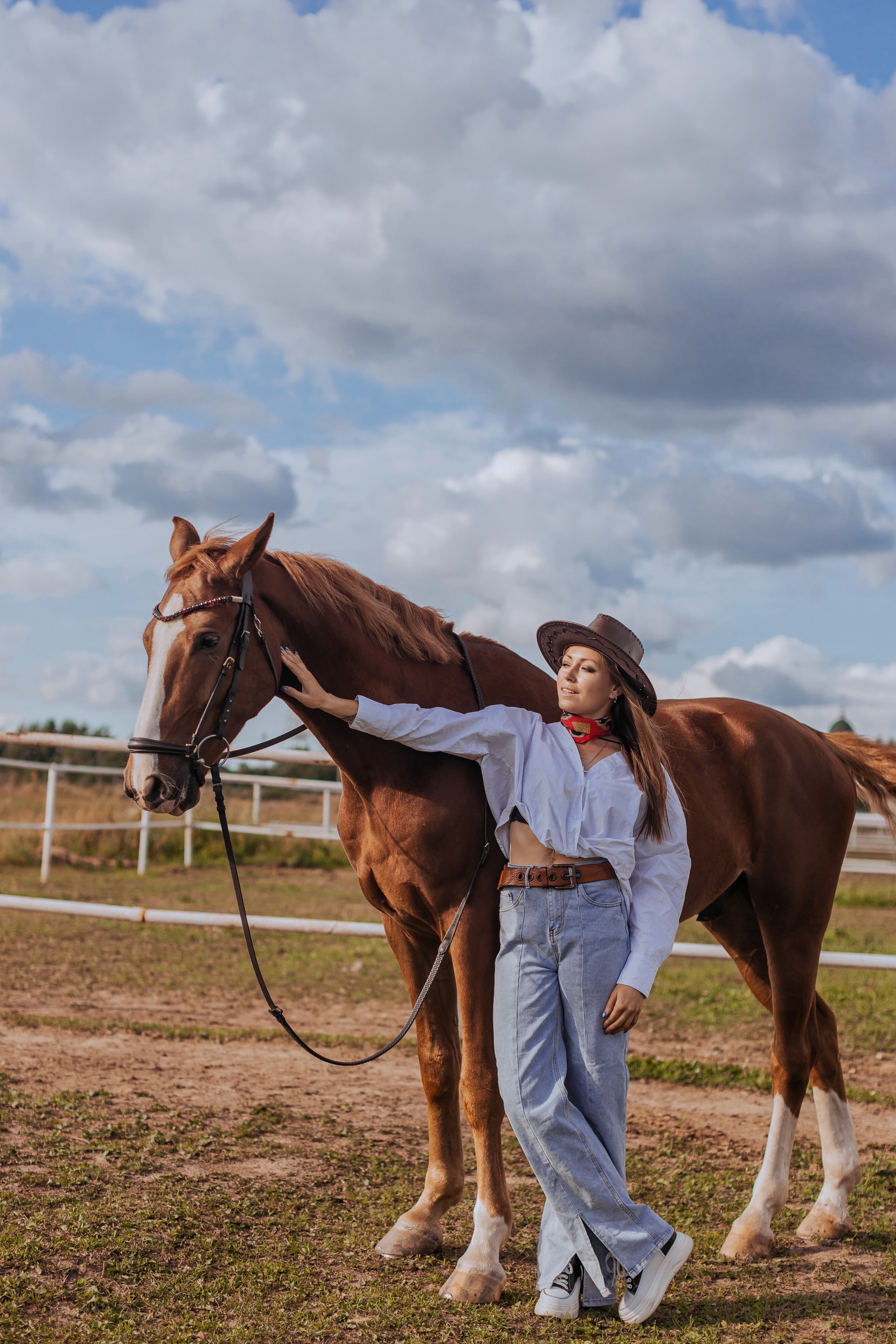 Алина и ее конь Костя. Фотограф Анастасия Пинчук