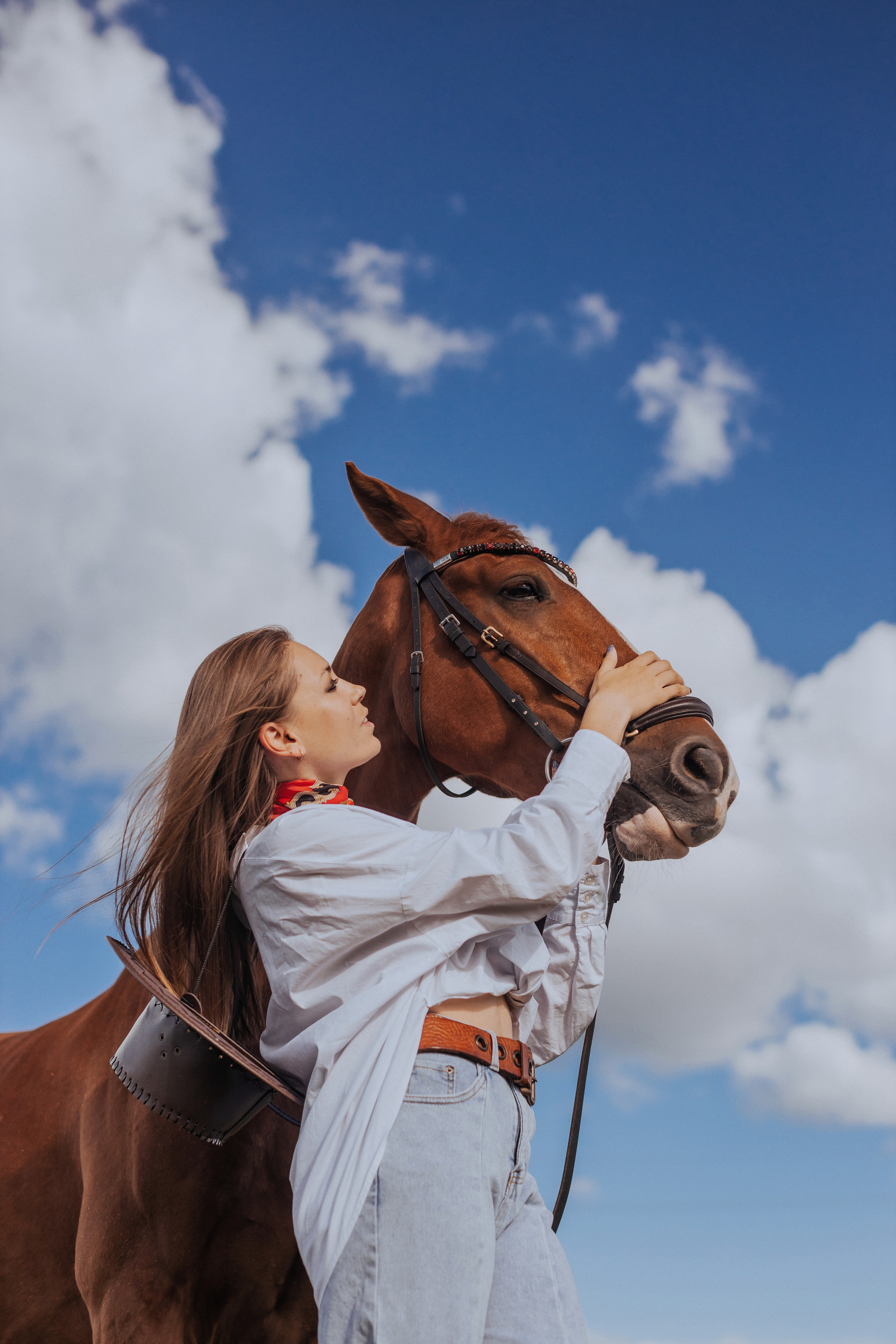 Алина и ее конь Костя. Фотограф Анастасия Пинчук