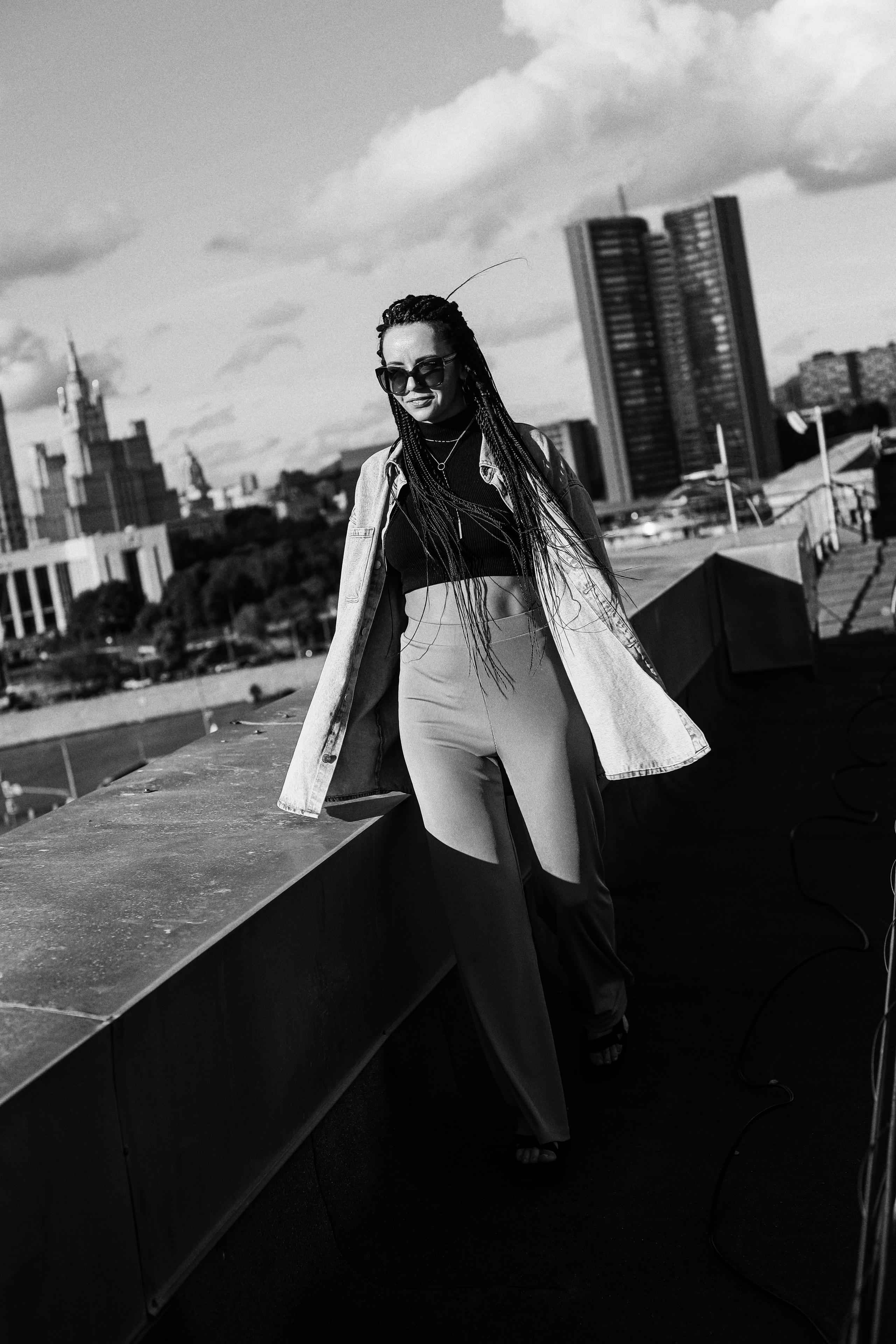 На крыше. Фотограф Анастасия Пинчук