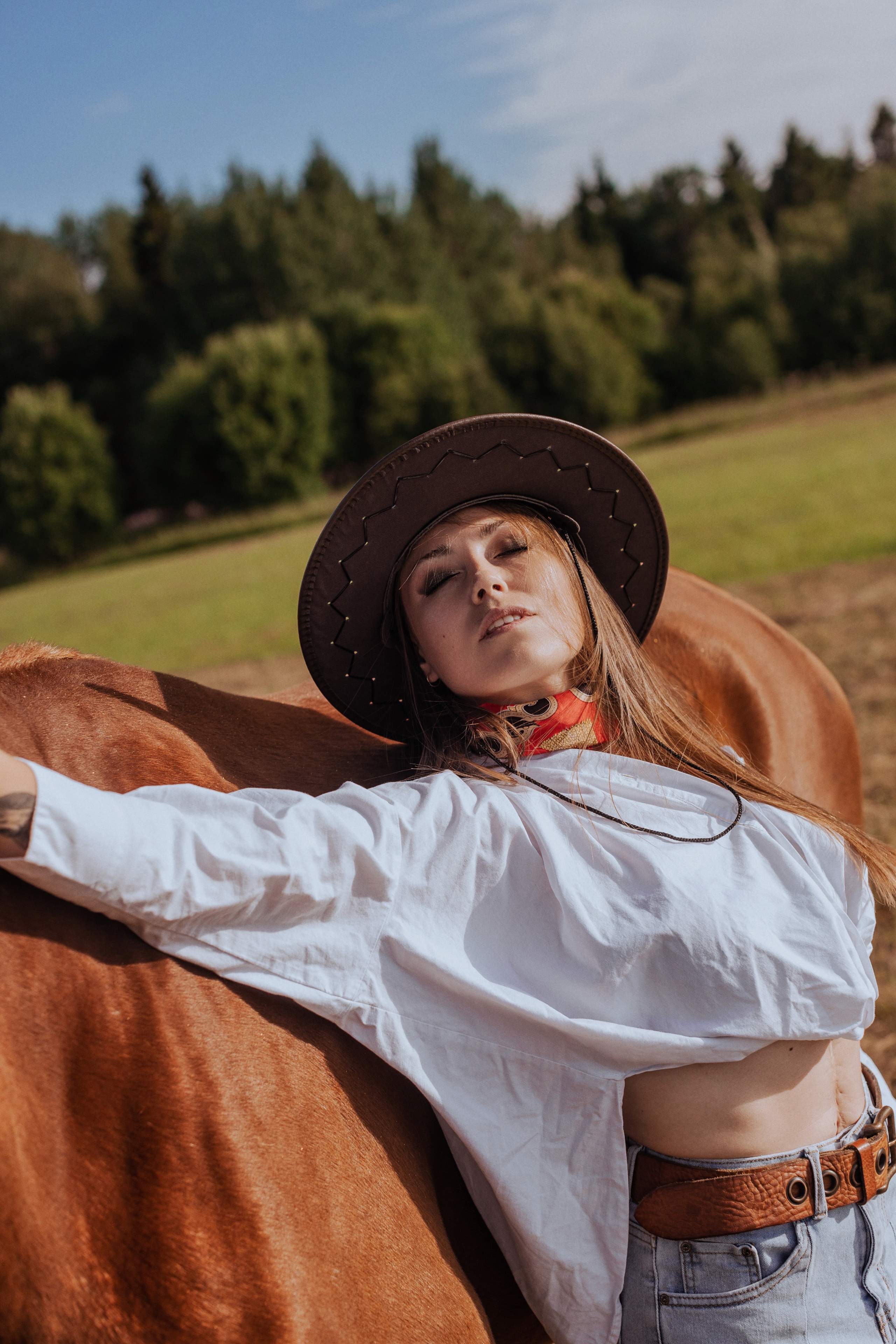 Алина и ее конь Костя. Фотограф Анастасия Пинчук