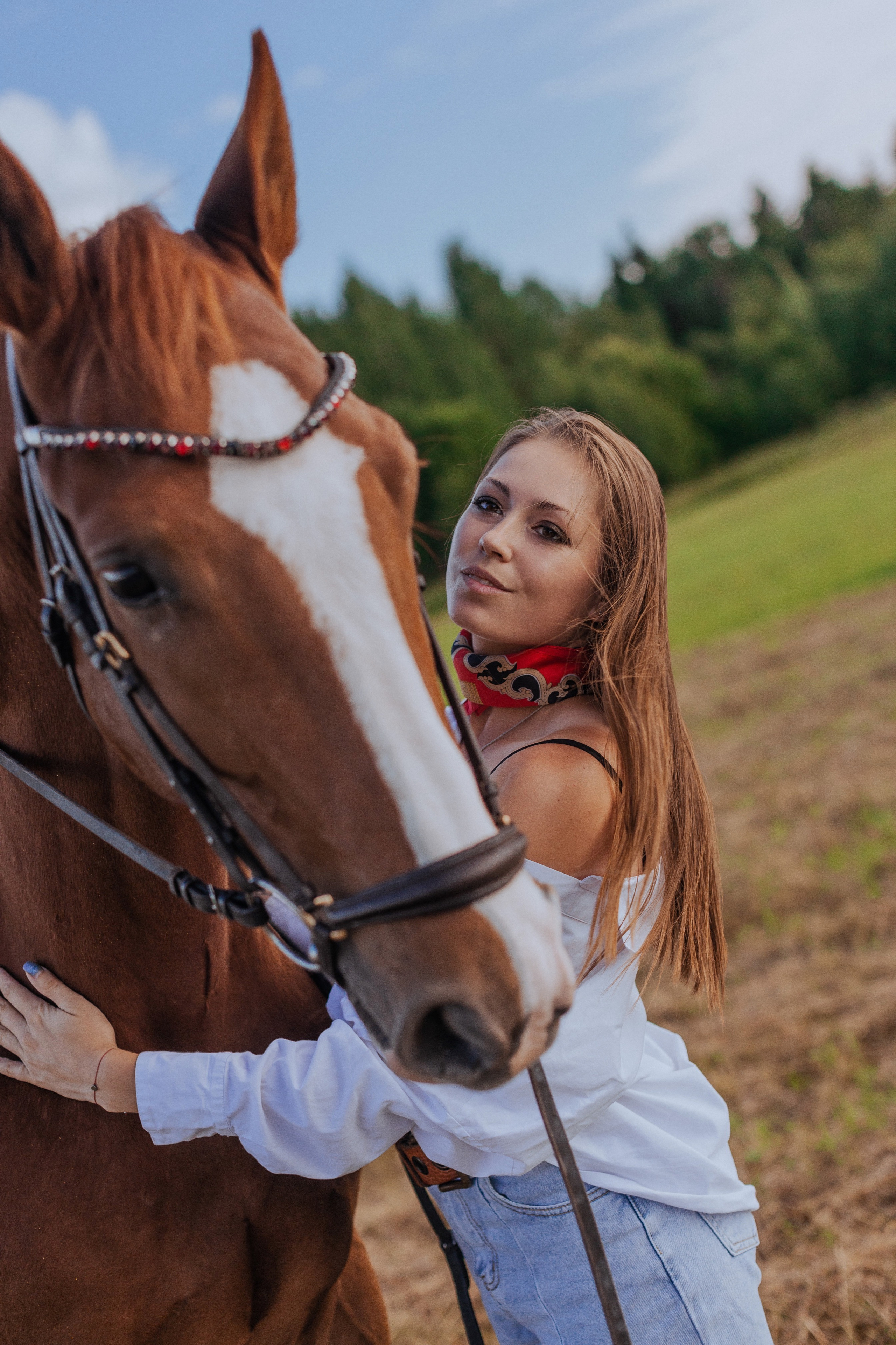 Алина и ее конь Костя. Фотограф Анастасия Пинчук