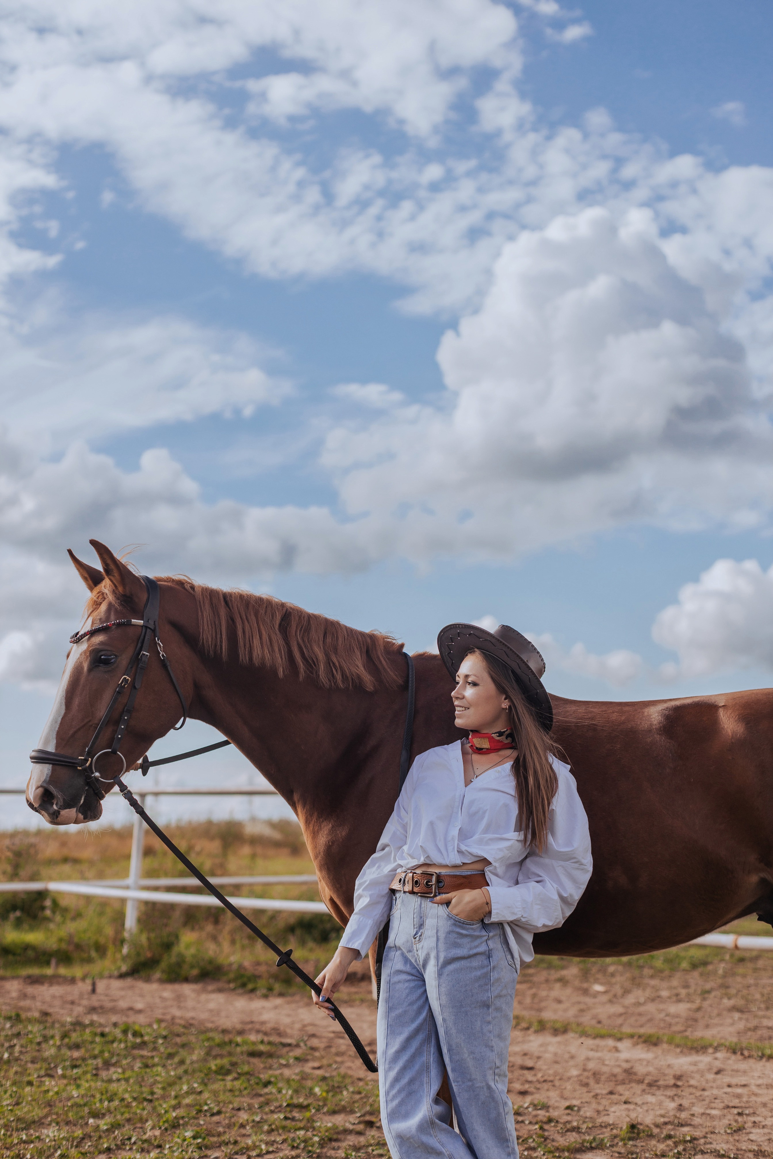 Алина и ее конь Костя. Фотограф Анастасия Пинчук