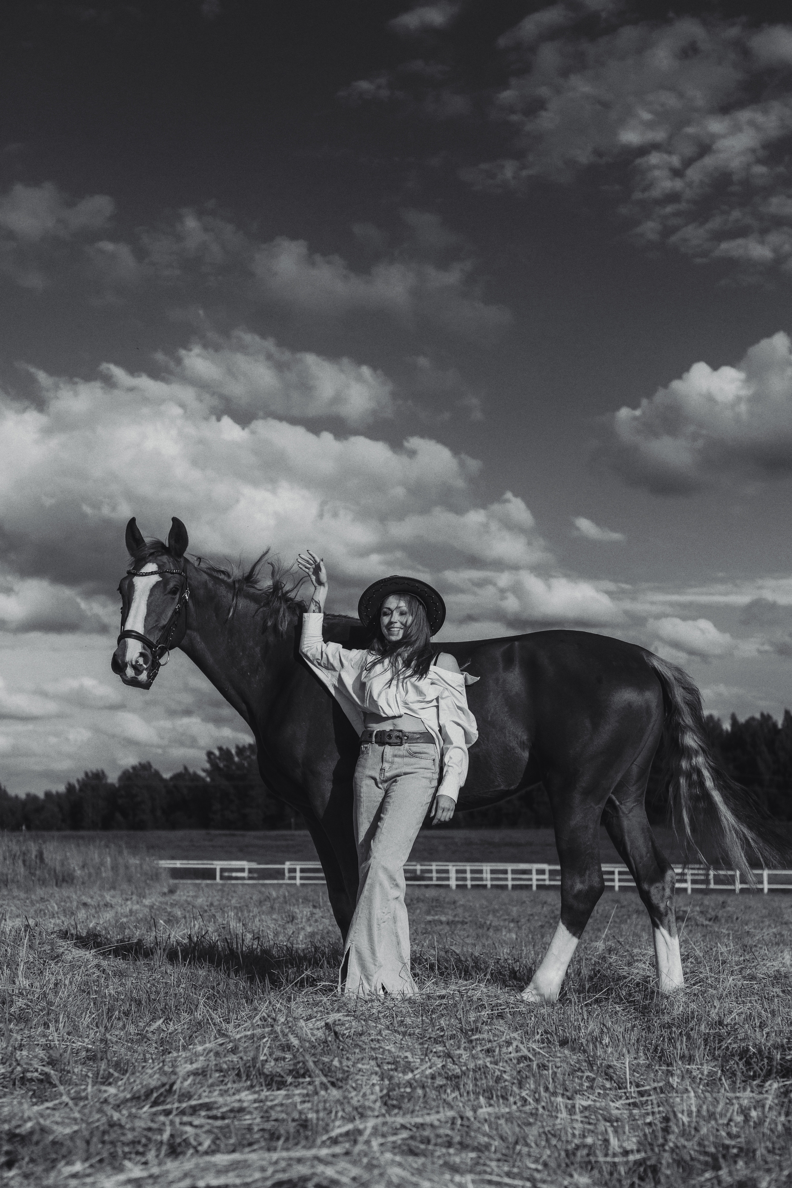 Алина и ее конь Костя. Фотограф Анастасия Пинчук