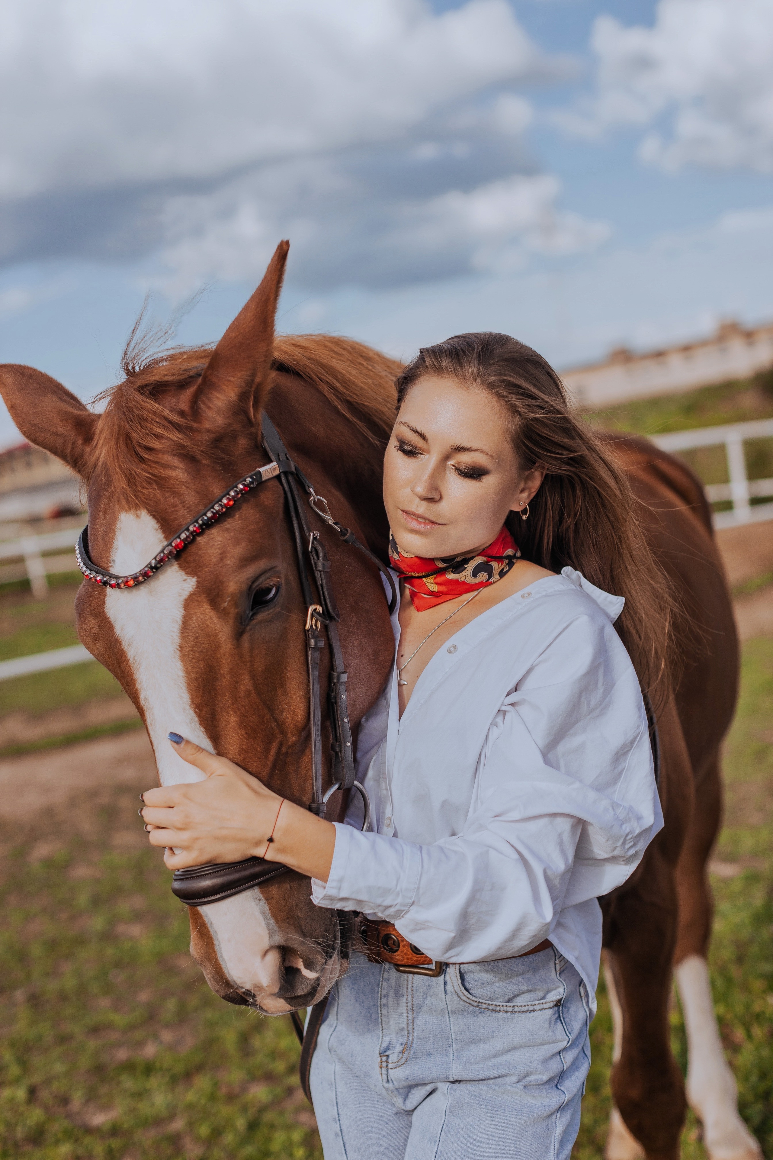 Алина и ее конь Костя. Фотограф Анастасия Пинчук