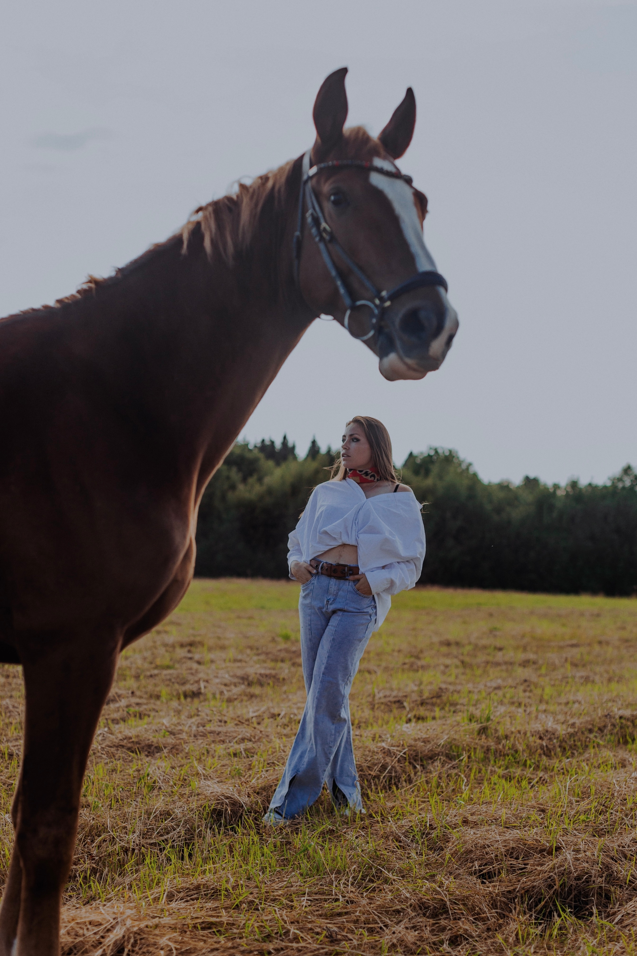 Алина и ее конь Костя. Фотограф Анастасия Пинчук