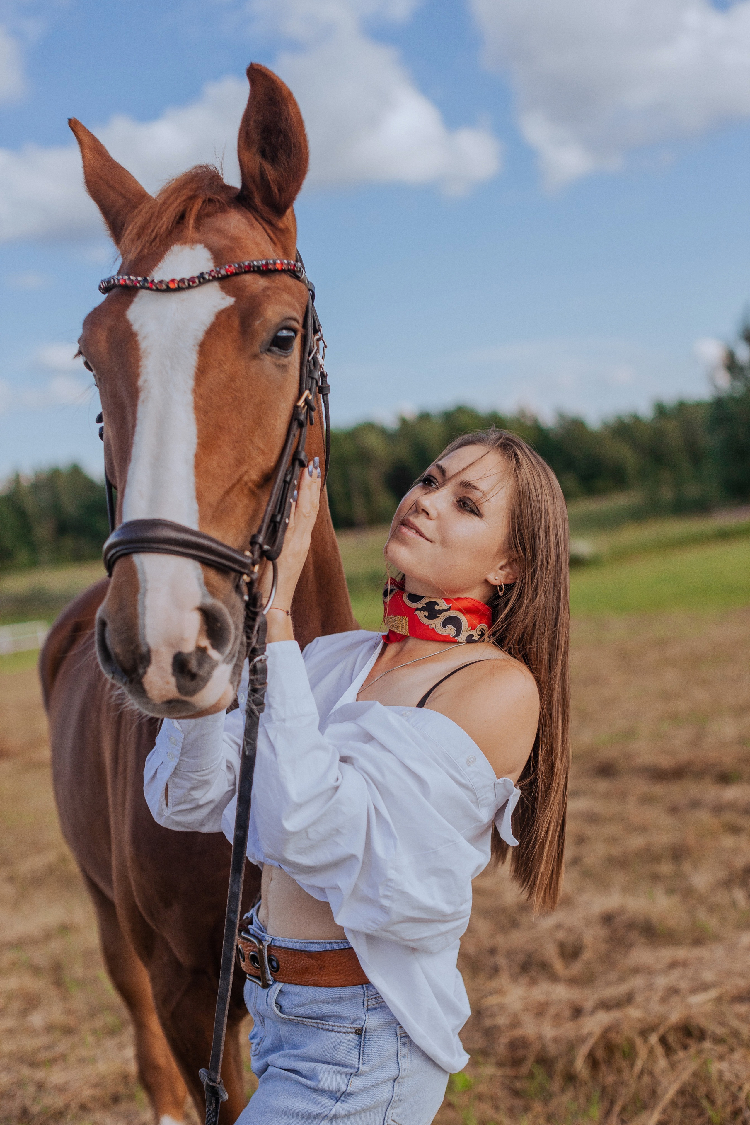 Алина и ее конь Костя. Фотограф Анастасия Пинчук