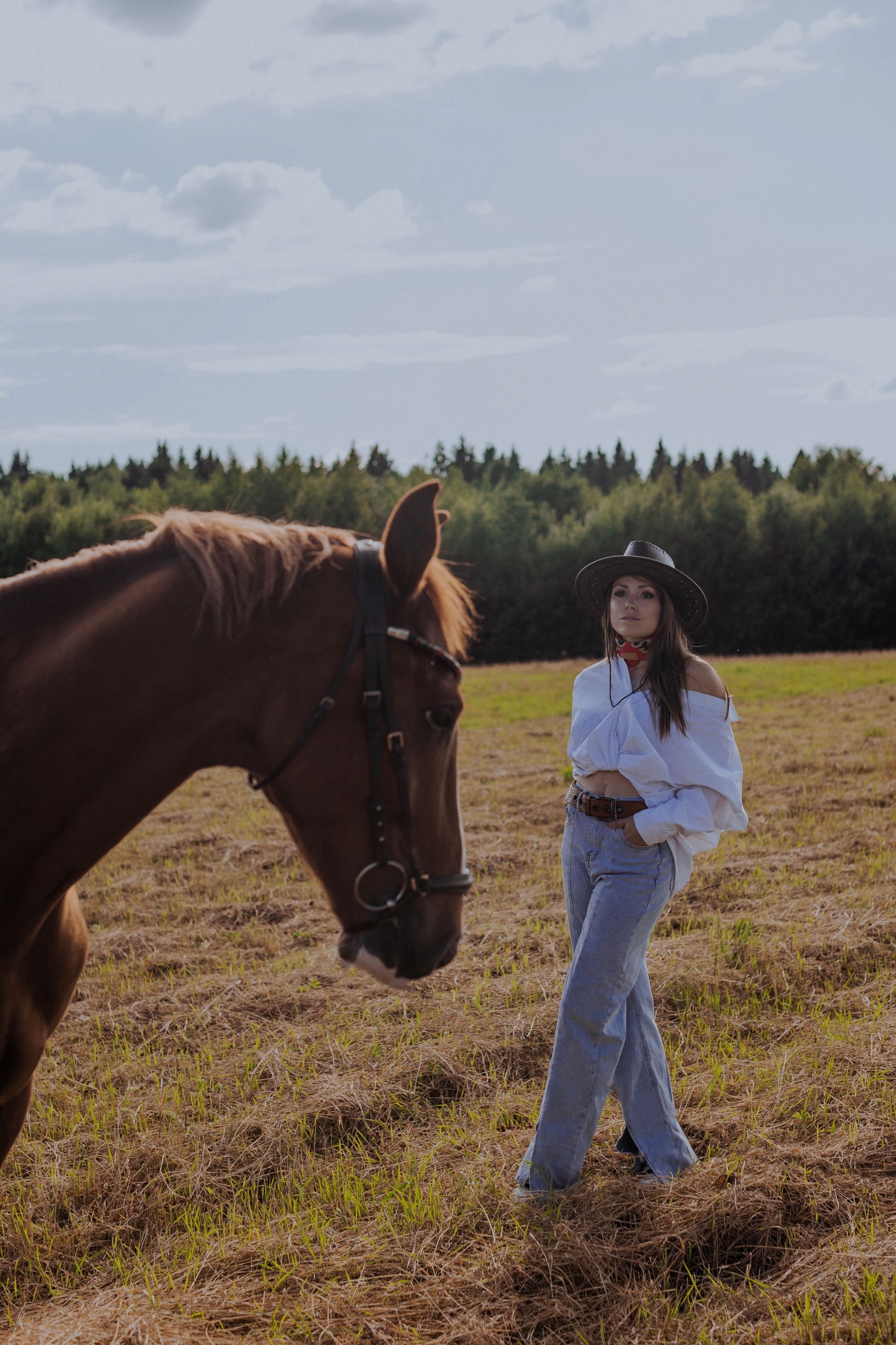 Алина и ее конь Костя. Фотограф Анастасия Пинчук