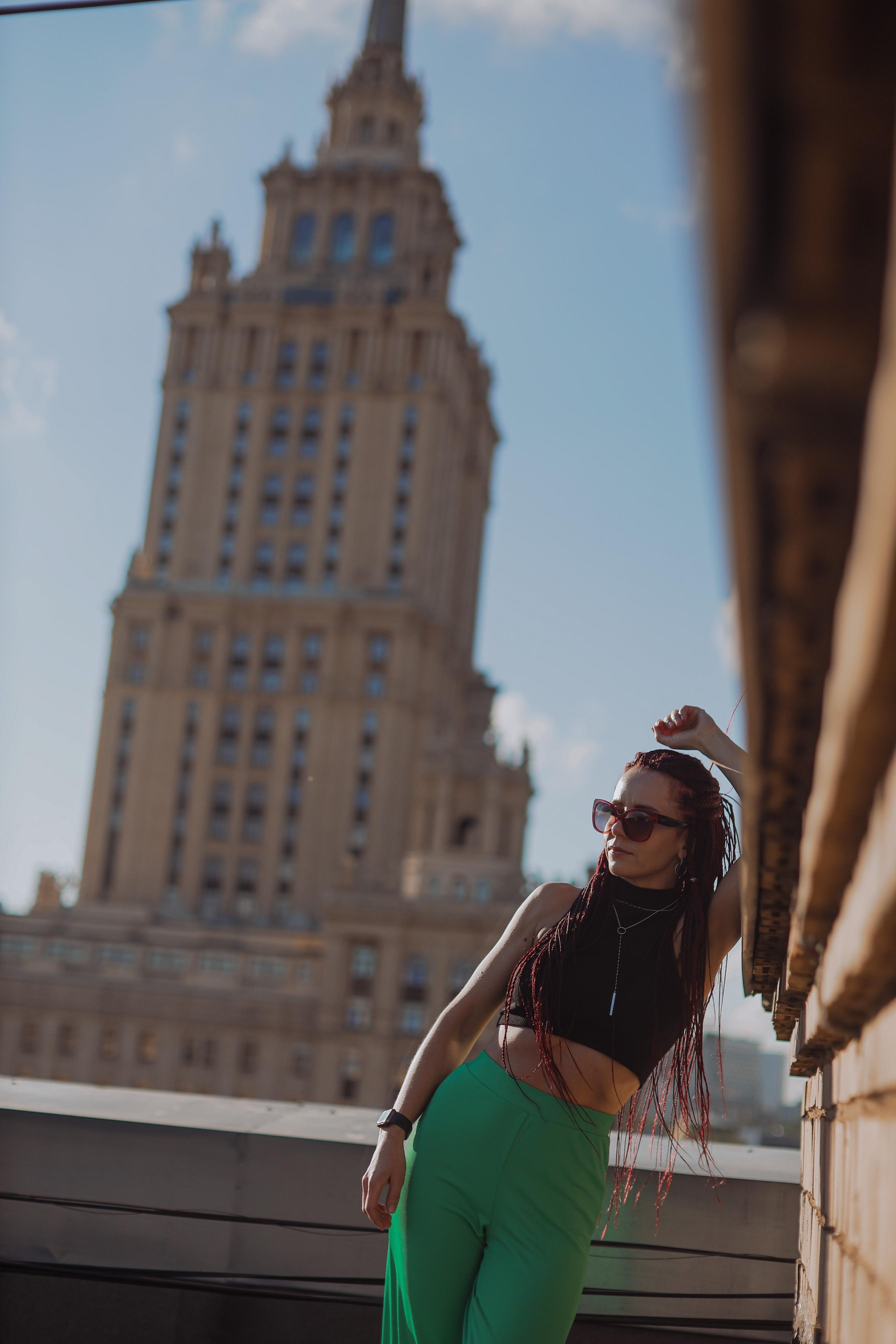 На крыше. Фотограф Анастасия Пинчук