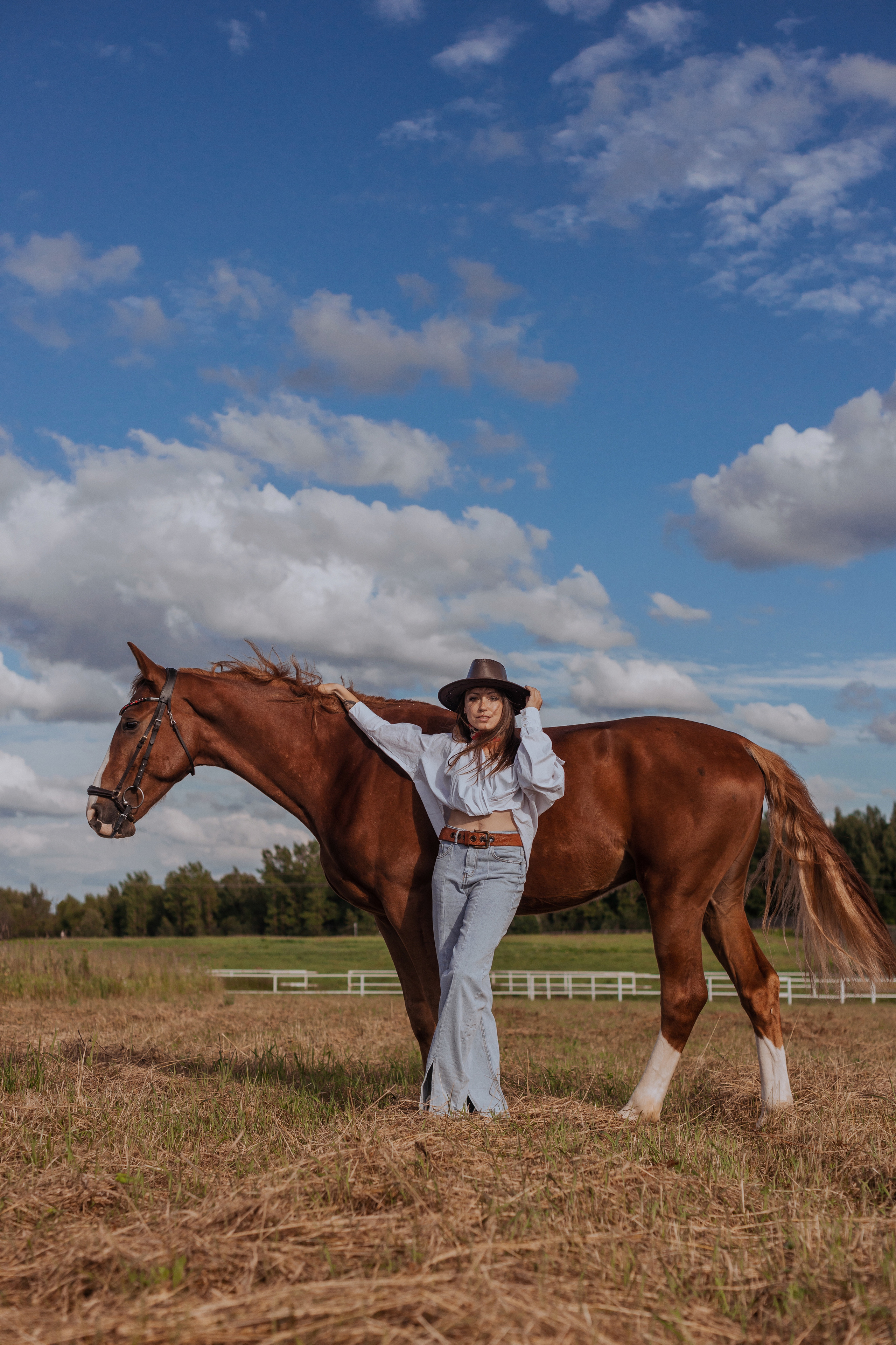 Алина и ее конь Костя. Фотограф Анастасия Пинчук