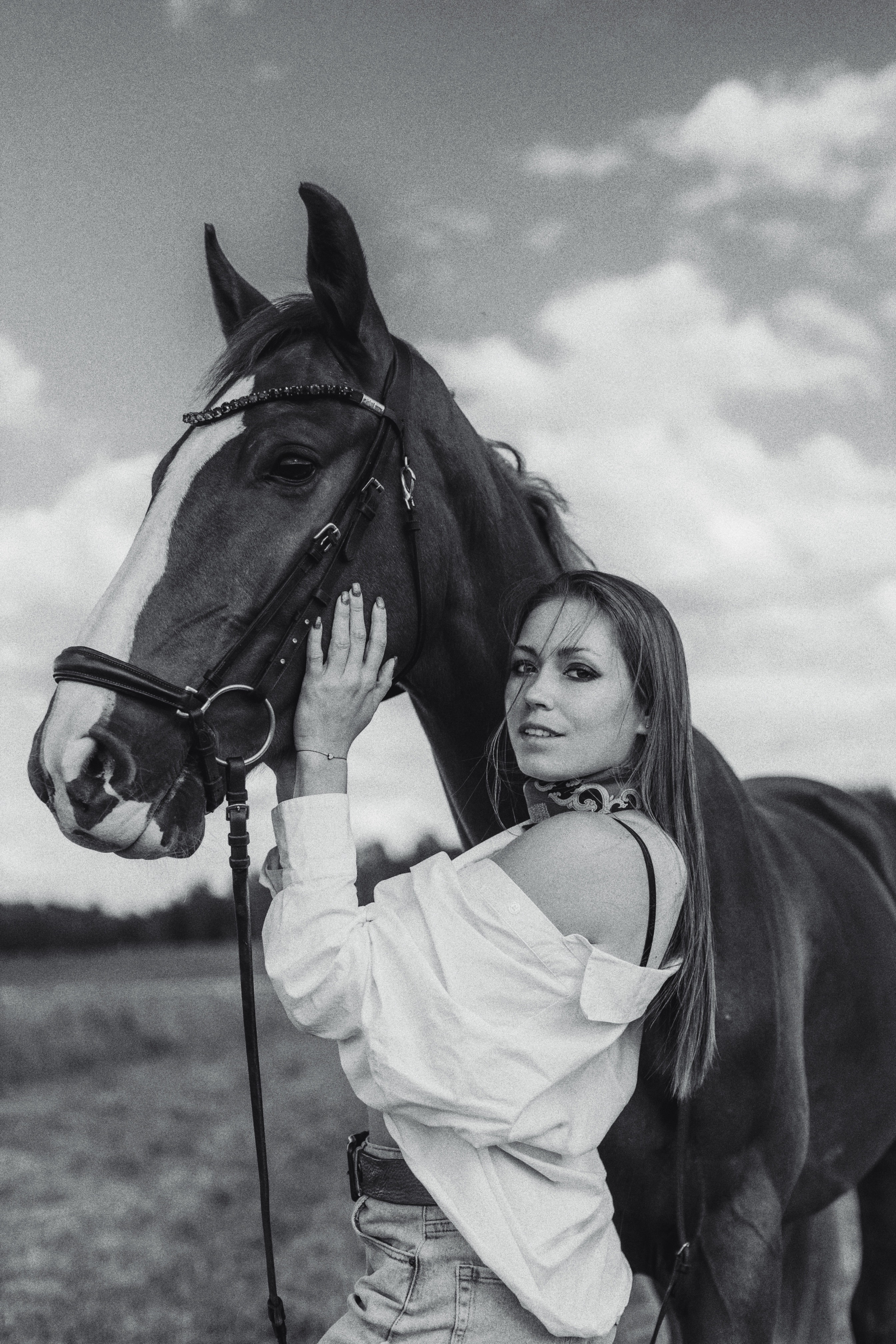 Алина и ее конь Костя. Фотограф Анастасия Пинчук