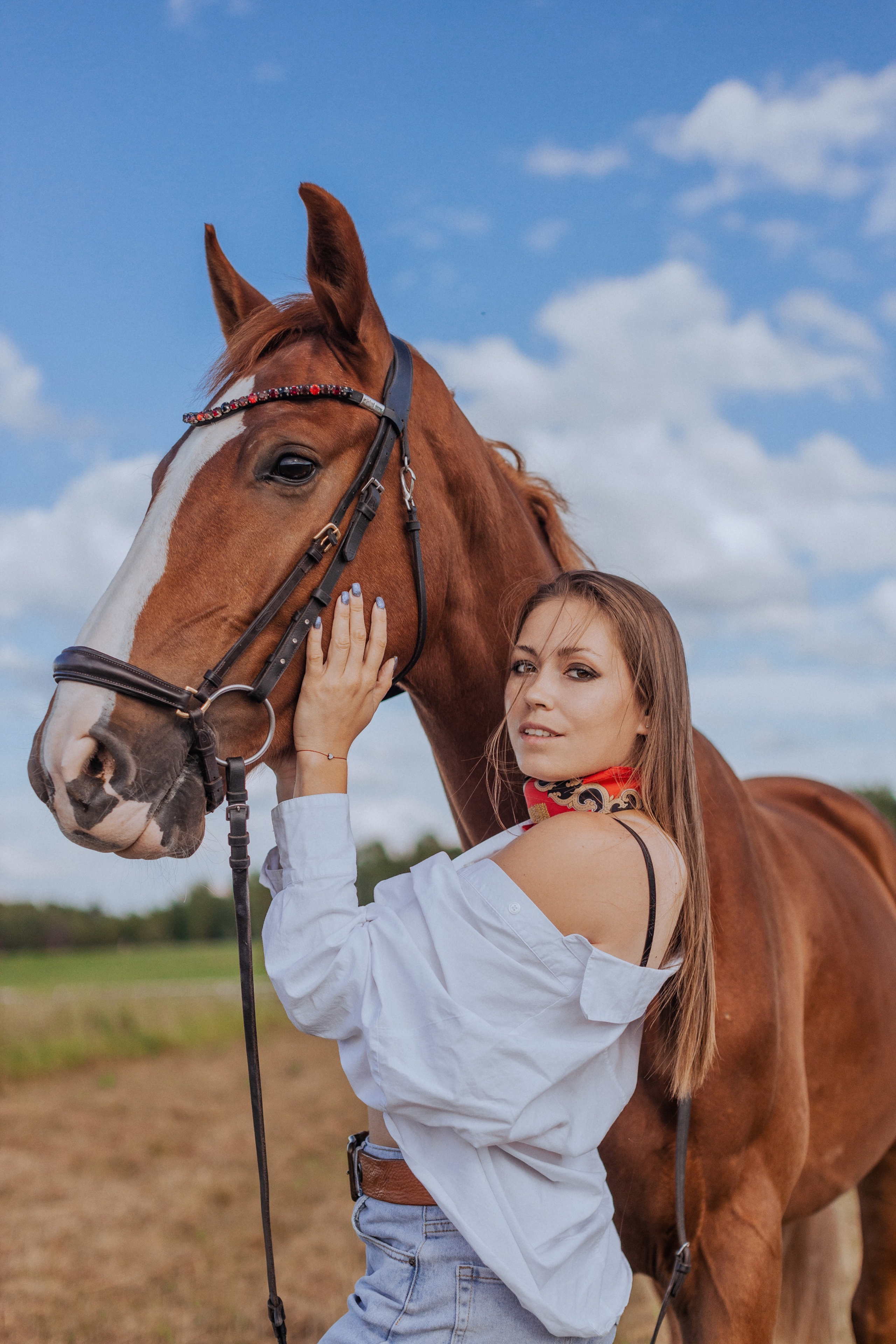 Алина и ее конь Костя. Фотограф Анастасия Пинчук