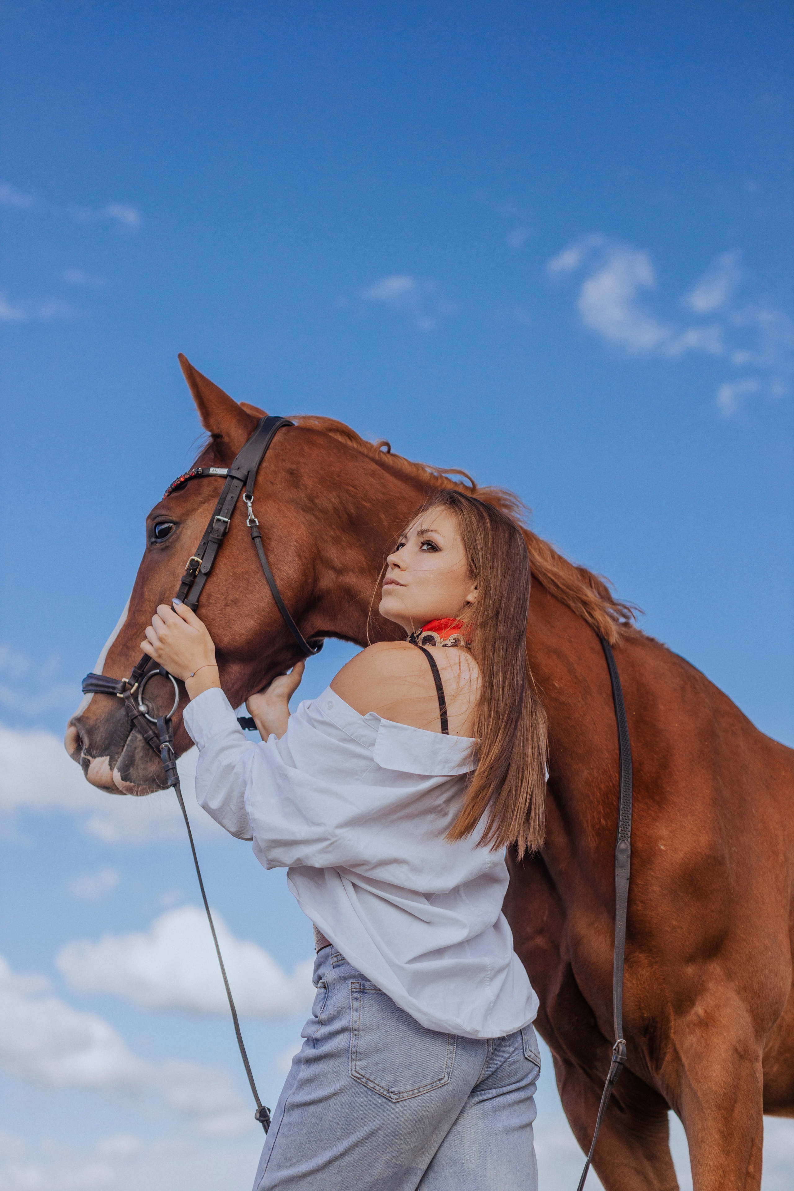 Алина и ее конь Костя. Фотограф Анастасия Пинчук