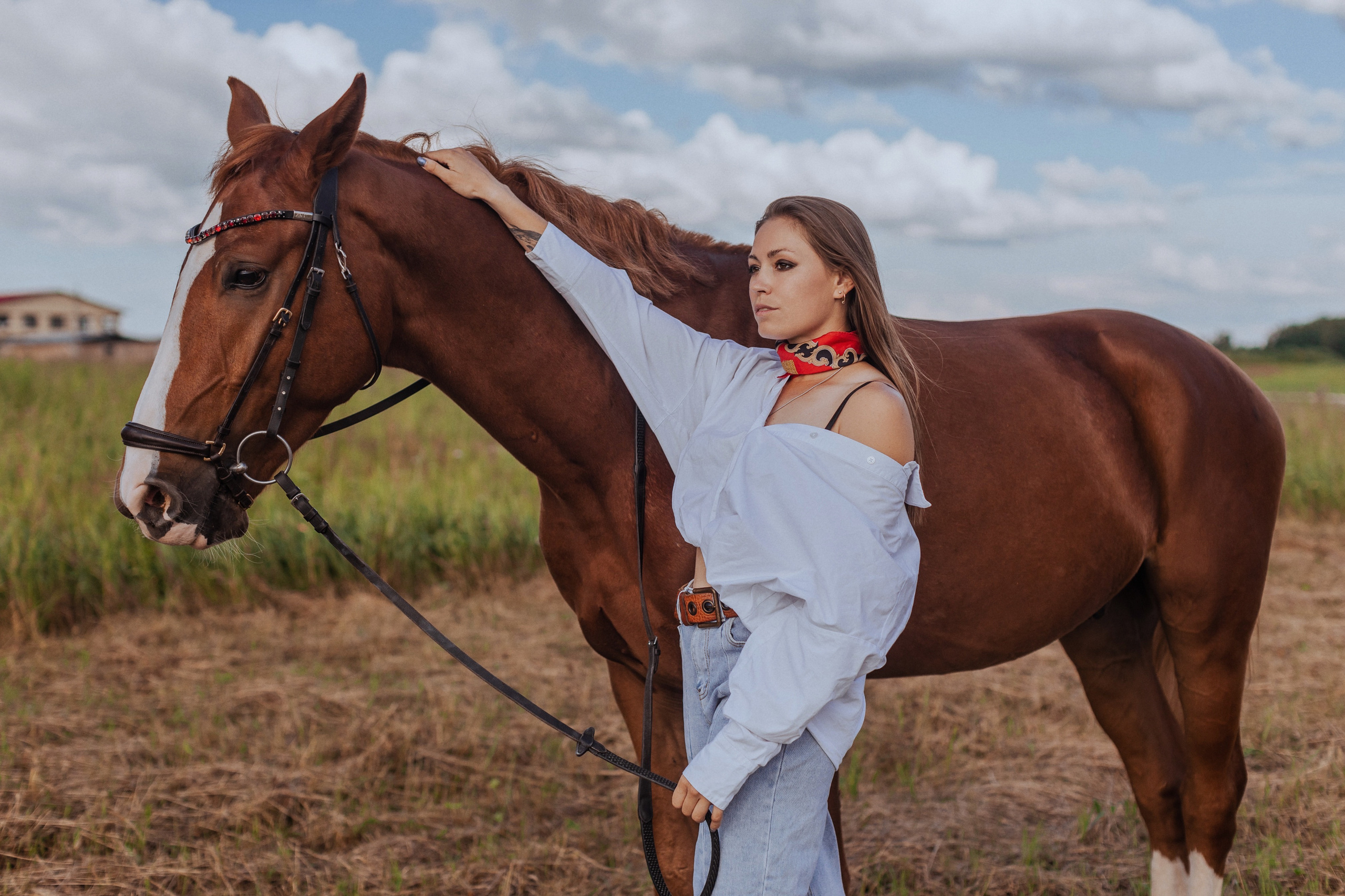 Алина и ее конь Костя. Фотограф Анастасия Пинчук