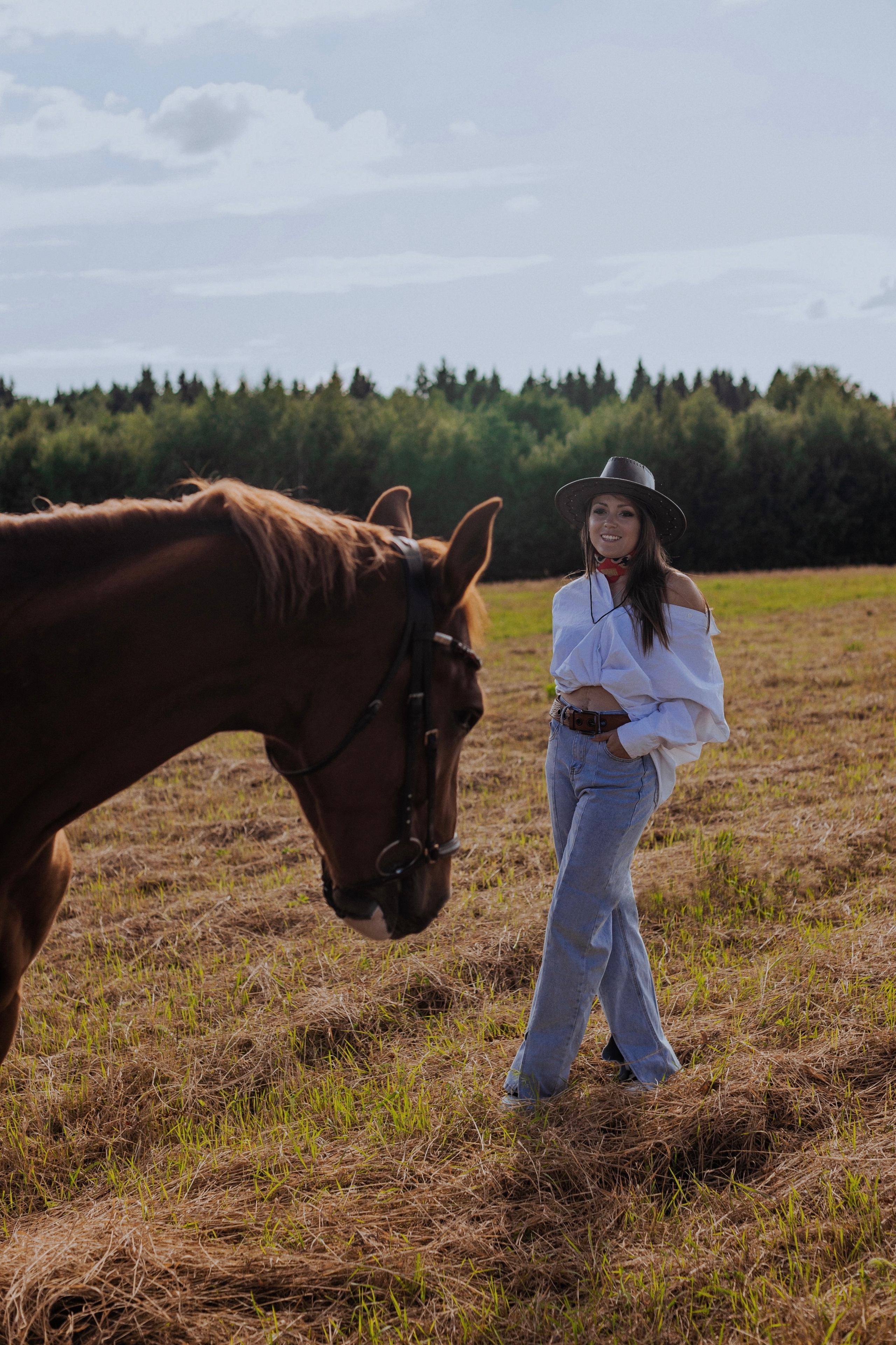 Алина и ее конь Костя. Фотограф Анастасия Пинчук
