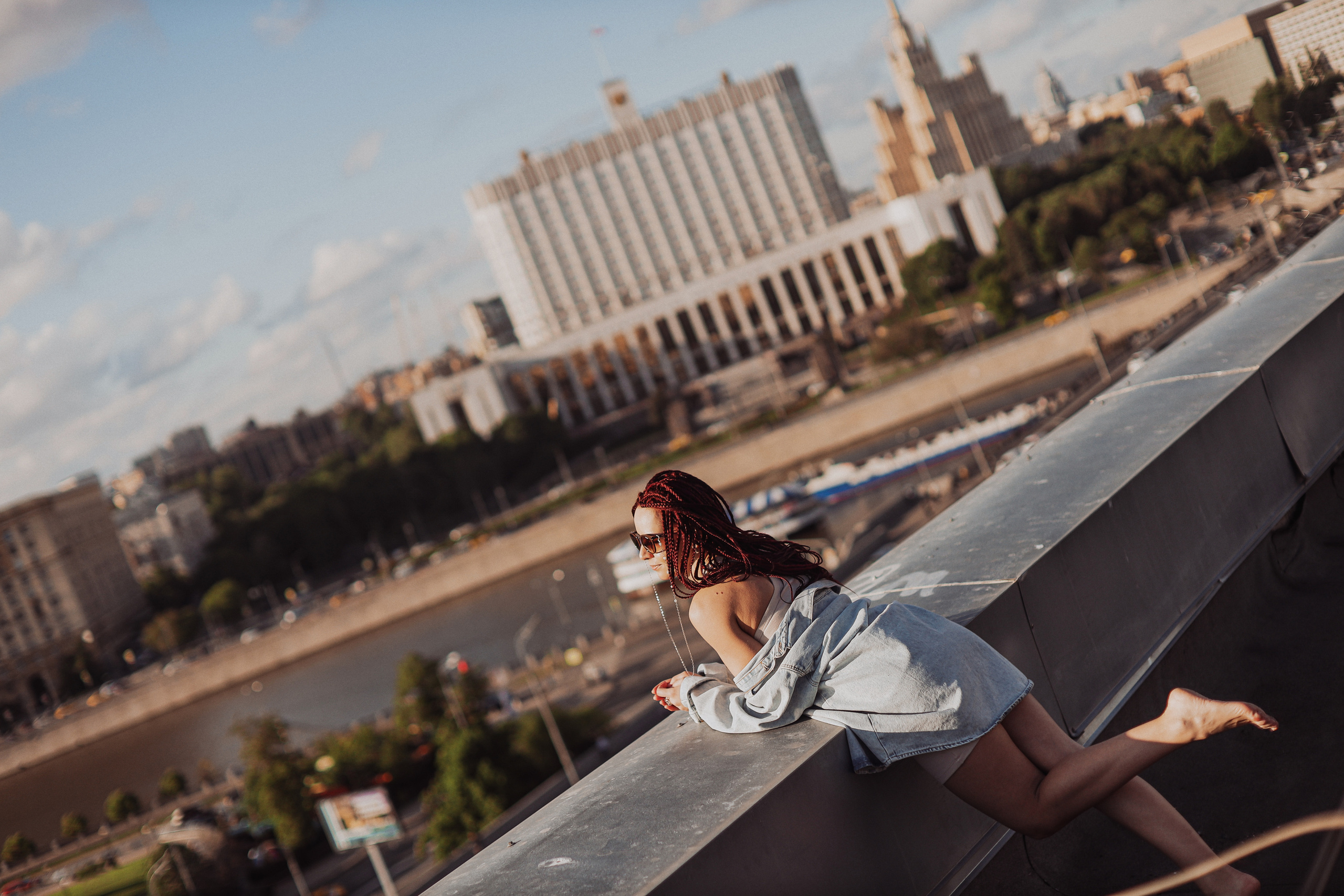 На крыше. Фотограф Анастасия Пинчук