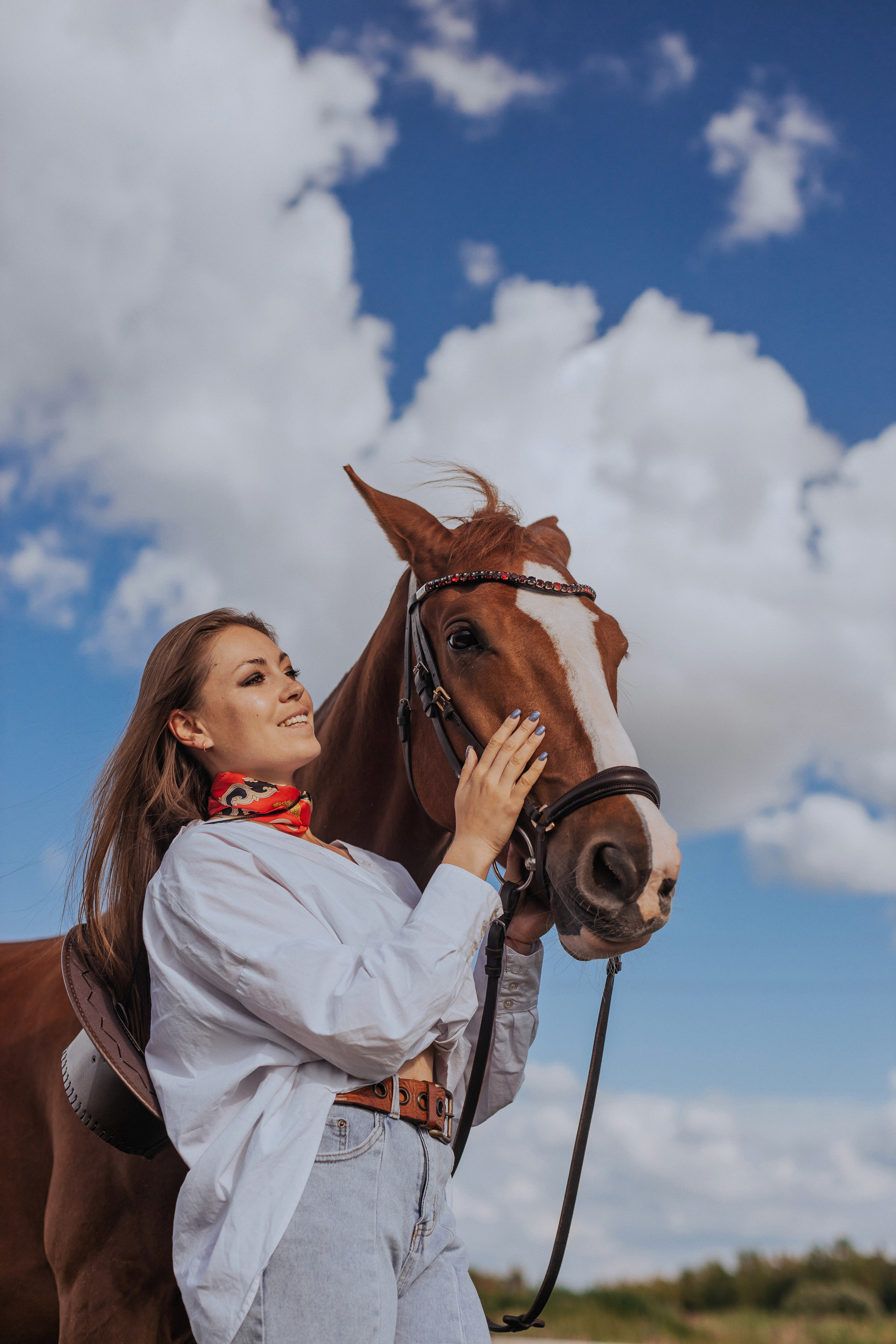 Алина и ее конь Костя. Фотограф Анастасия Пинчук