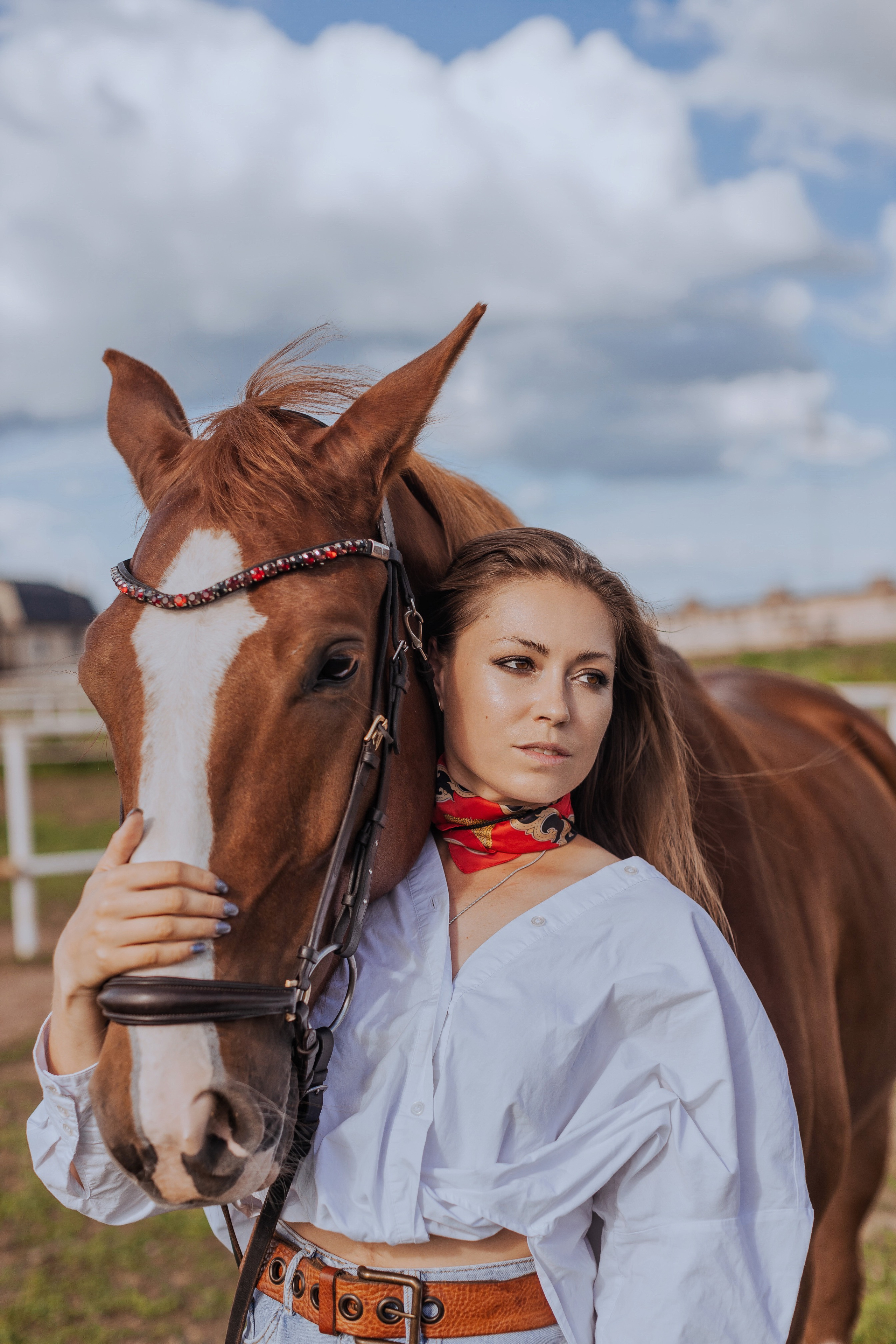 Алина и ее конь Костя. Фотограф Анастасия Пинчук