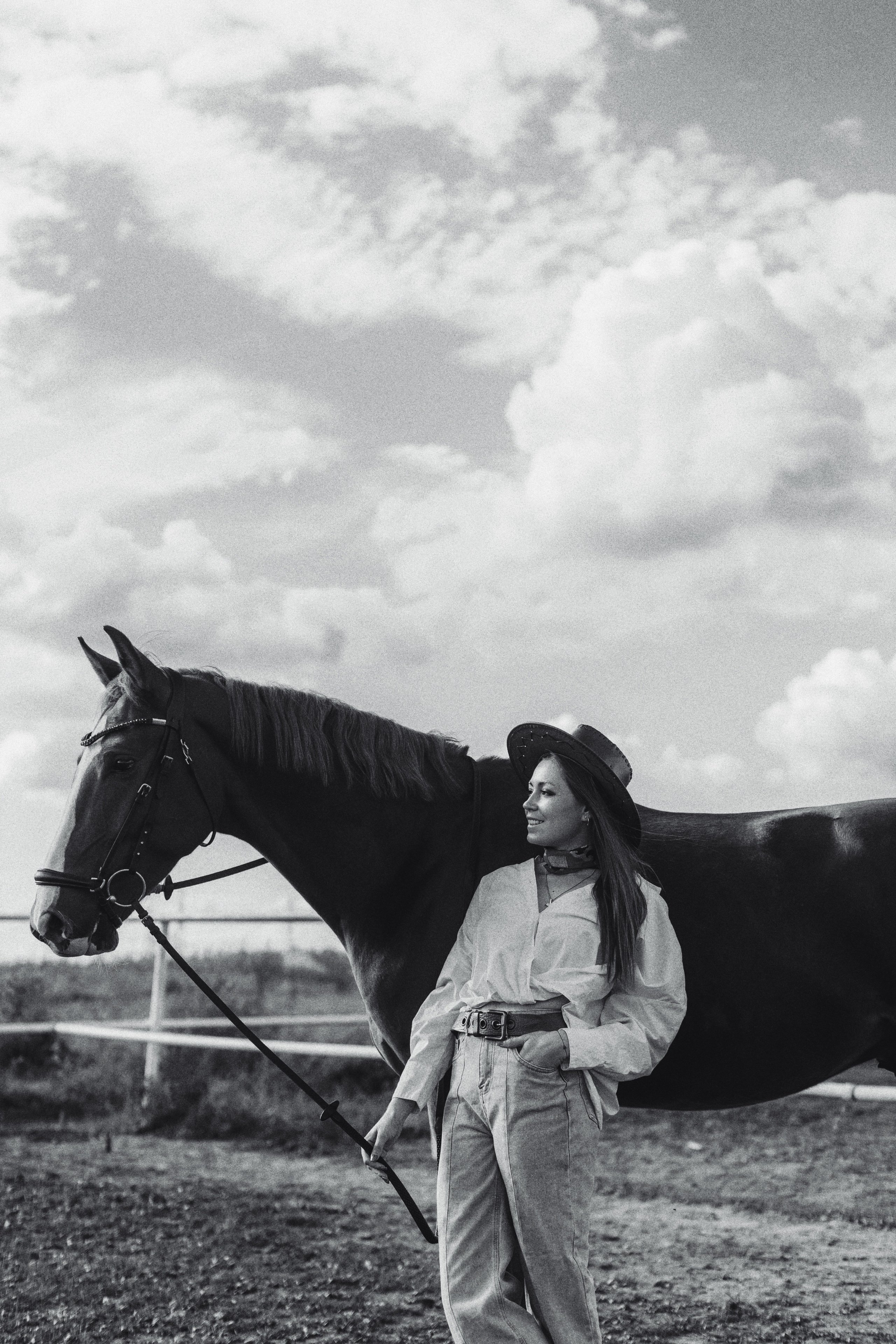 Алина и ее конь Костя. Фотограф Анастасия Пинчук
