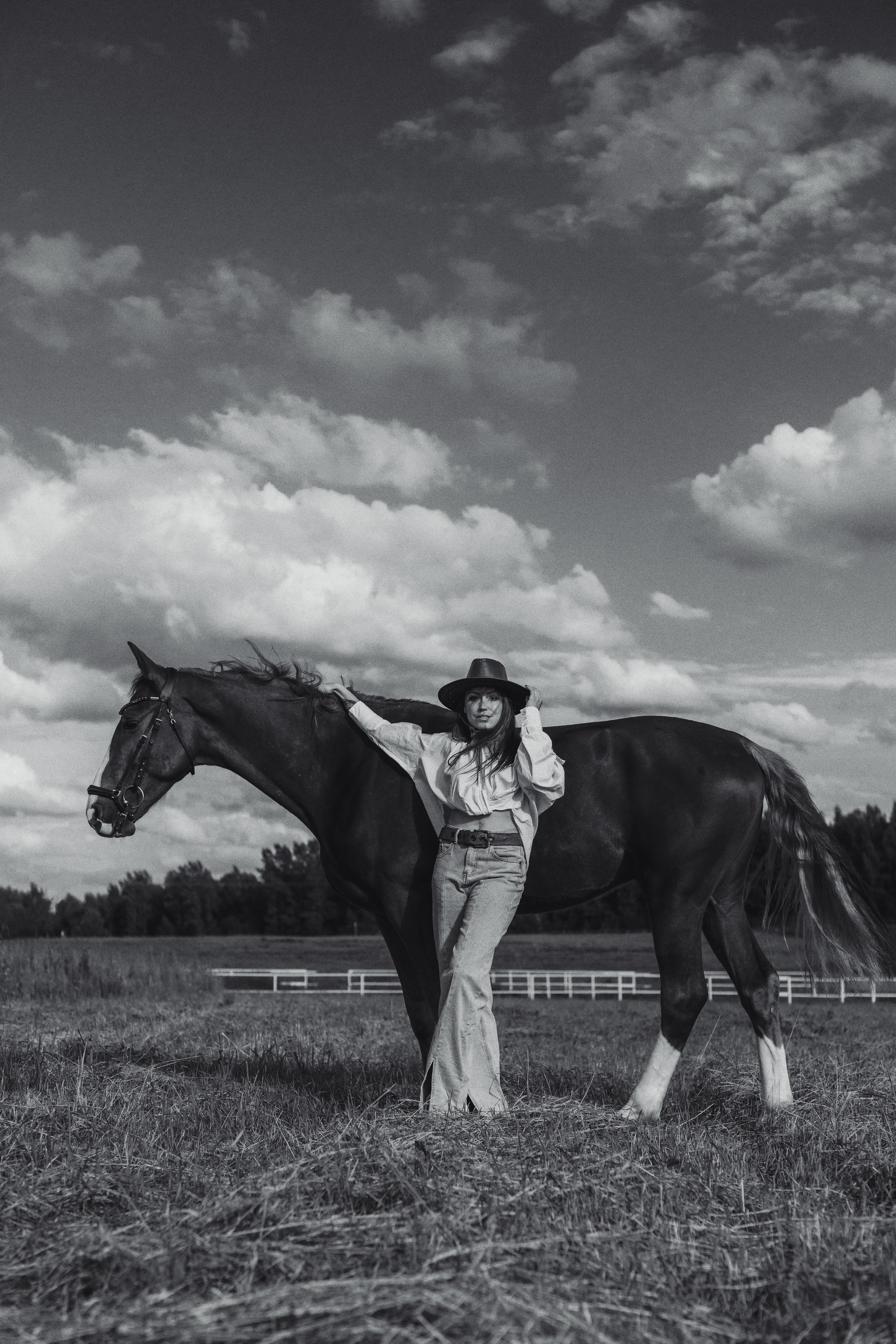 Алина и ее конь Костя. Фотограф Анастасия Пинчук