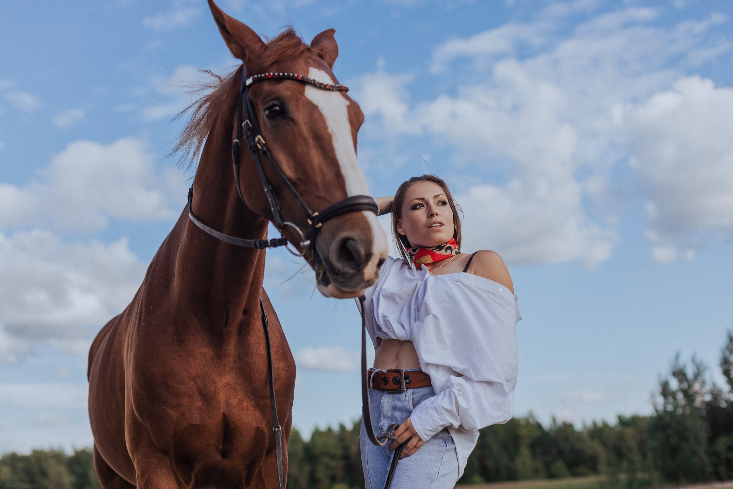Алина и ее конь Костя. Фотограф Анастасия Пинчук