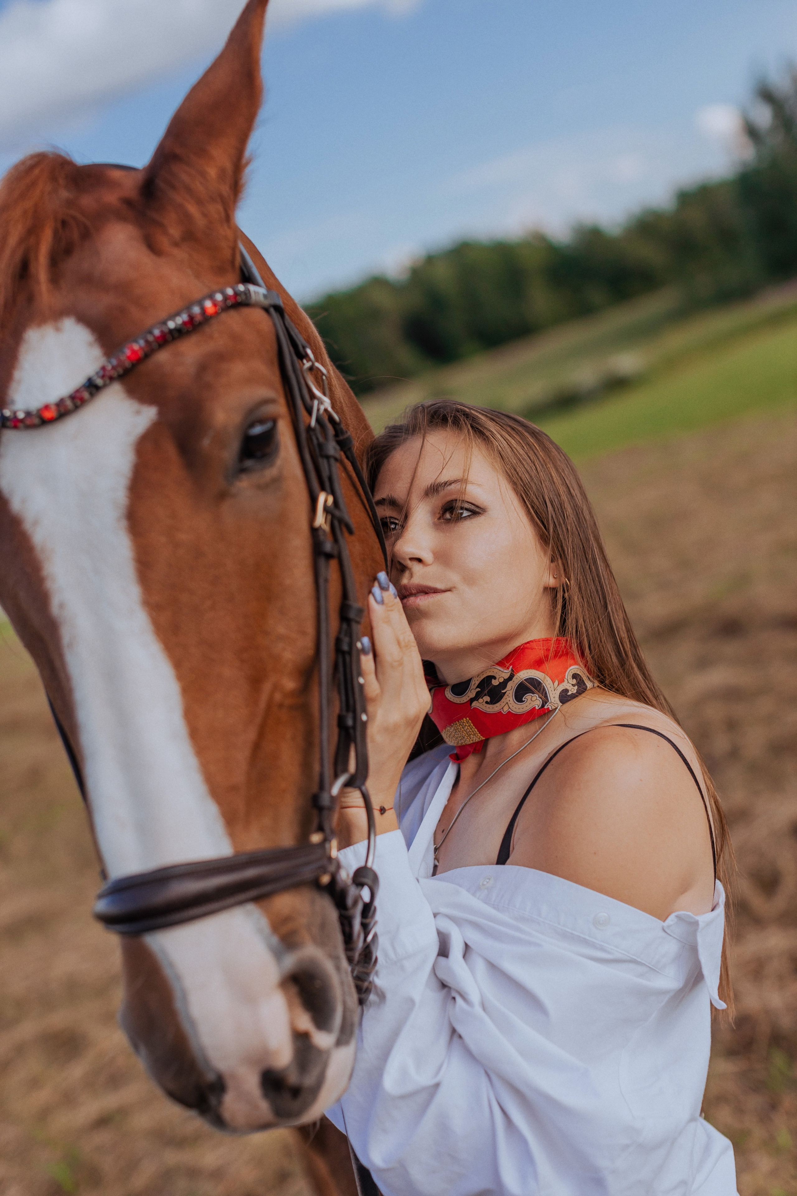 Алина и ее конь Костя. Фотограф Анастасия Пинчук
