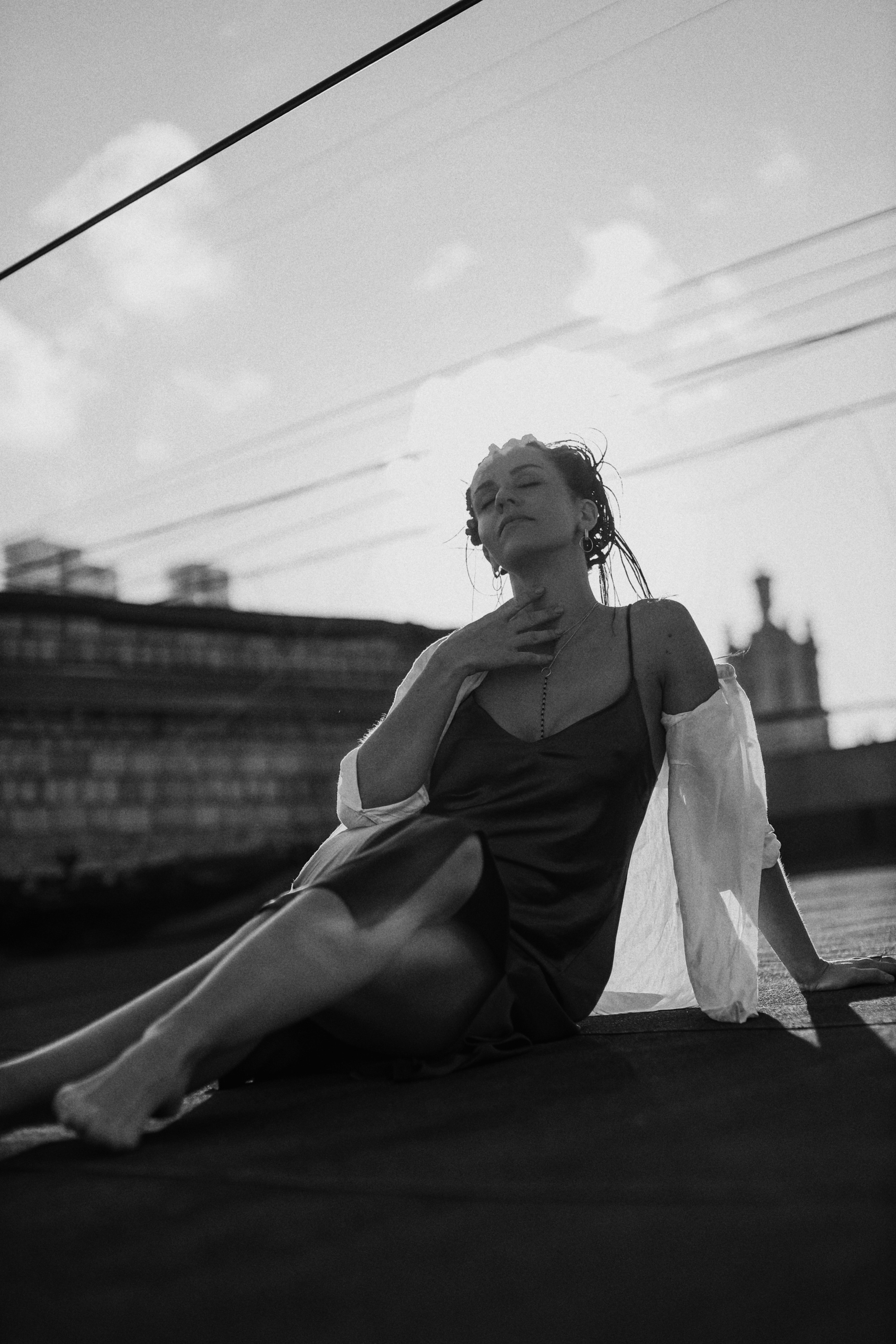 На крыше. Фотограф Анастасия Пинчук