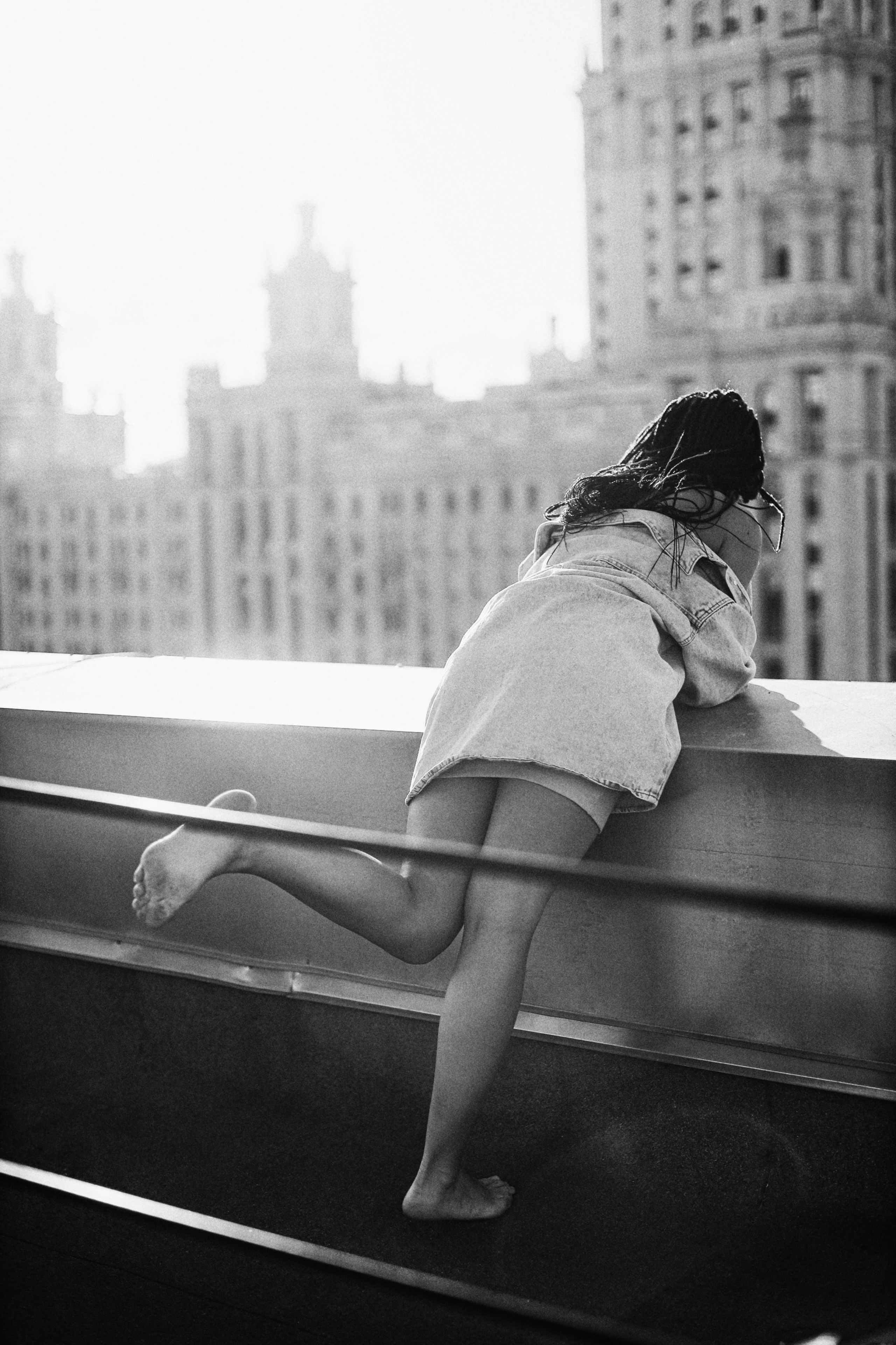 На крыше. Фотограф Анастасия Пинчук