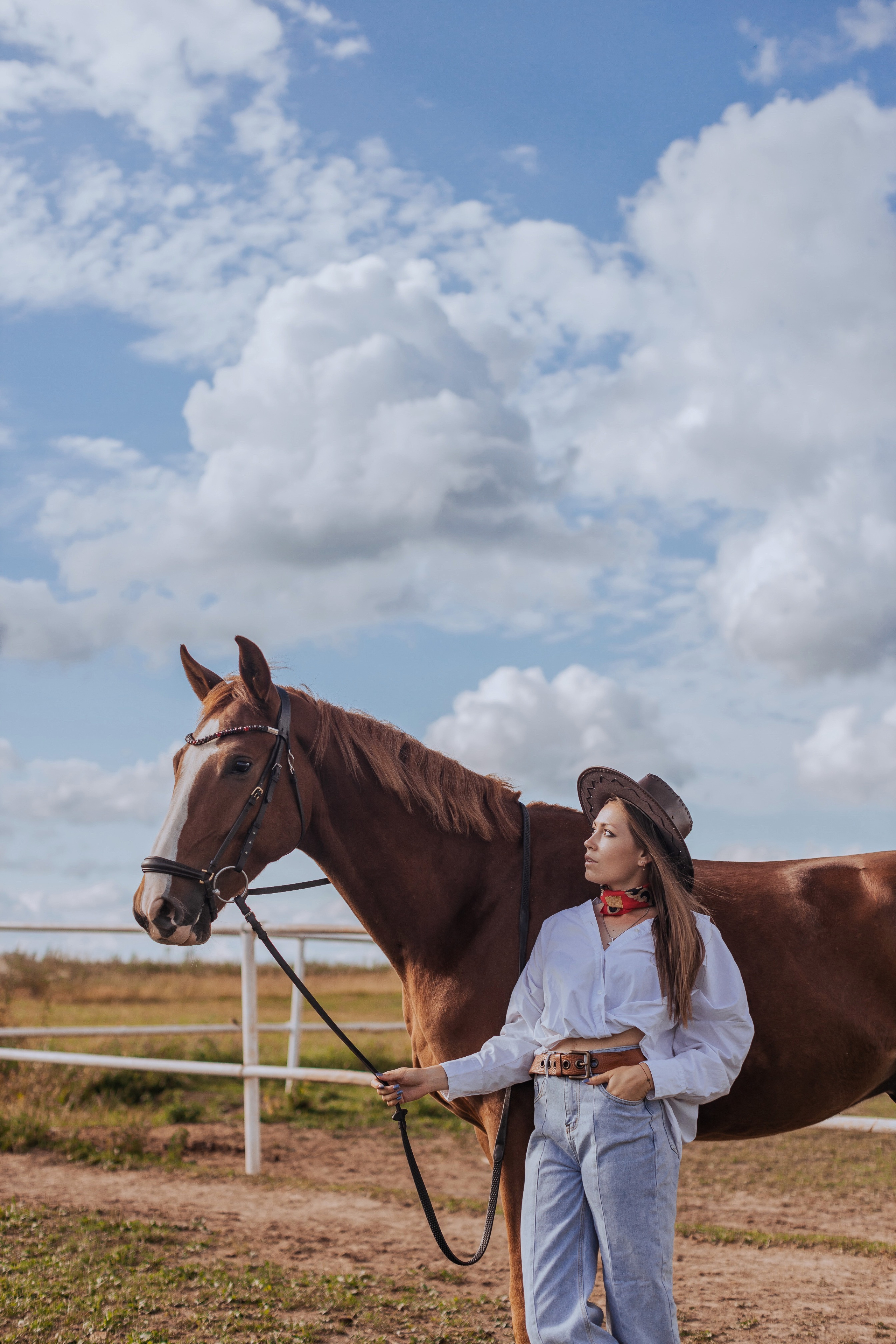 Алина и ее конь Костя. Фотограф Анастасия Пинчук