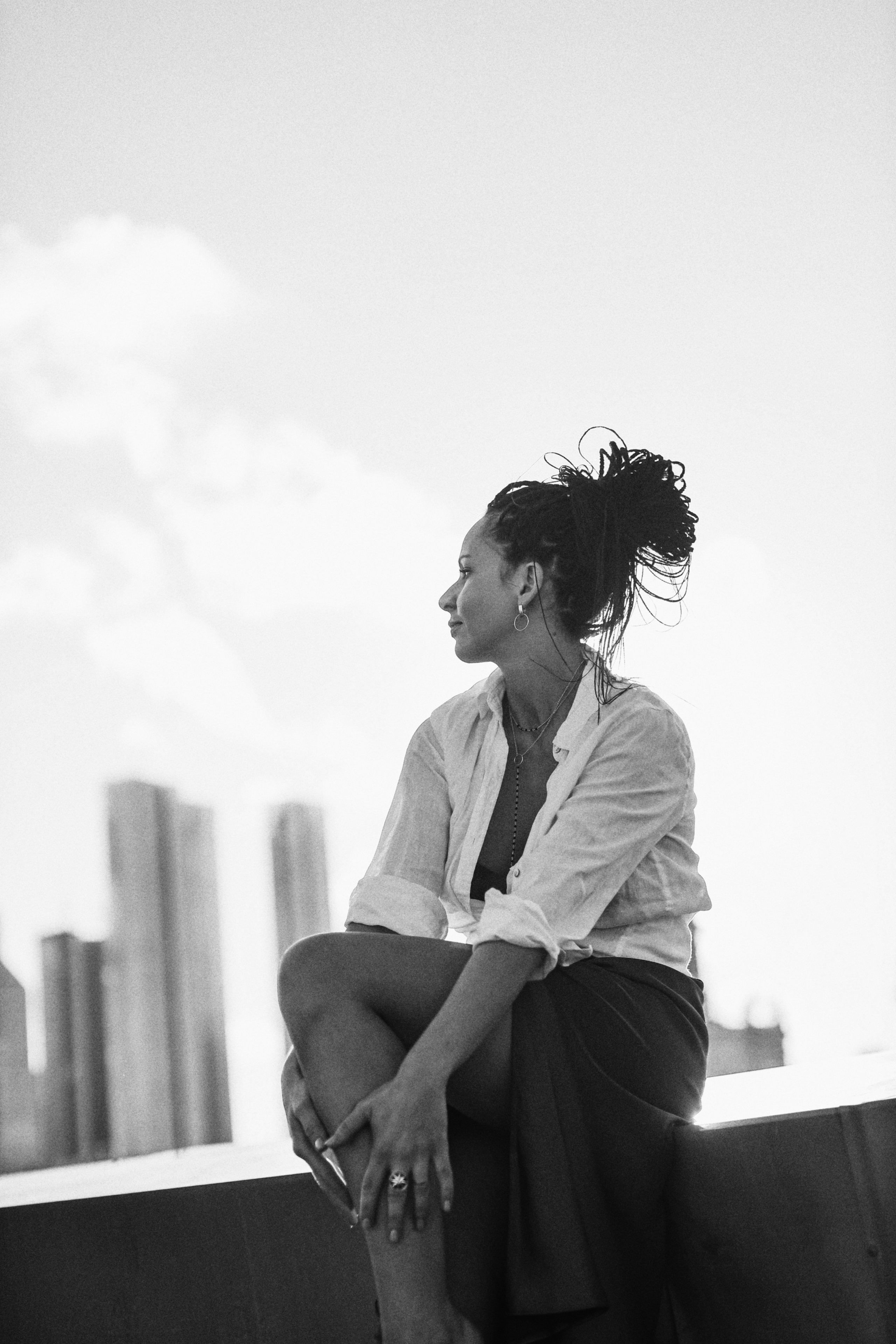 На крыше. Фотограф Анастасия Пинчук