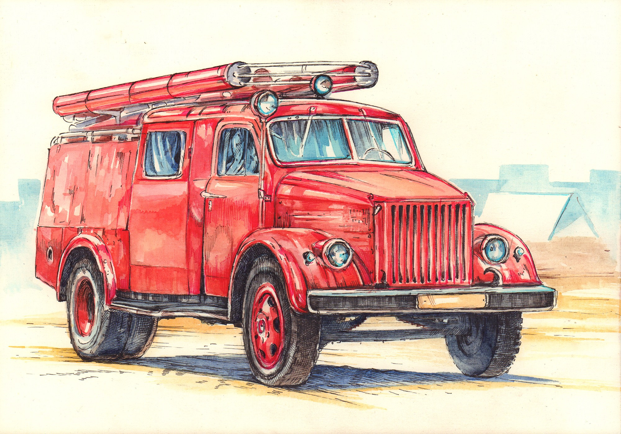 Пожарный автомобиль ПМГ-36 ( "Пожарная машина ГАЗ")