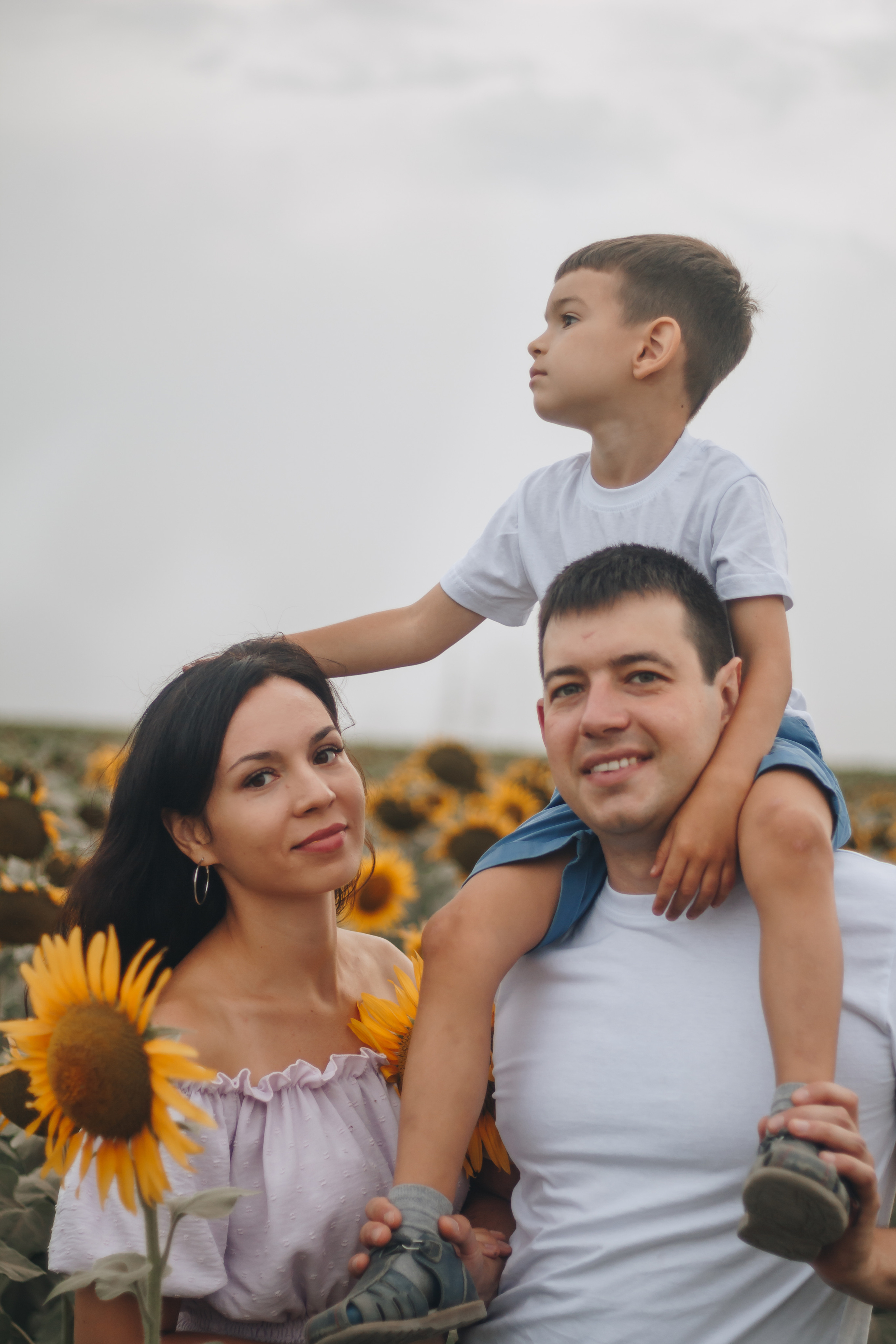 Елена, Сергей и Алёша. Портретный, семейный, lovestory фотограф в Саратове Анастасия Ивахнова