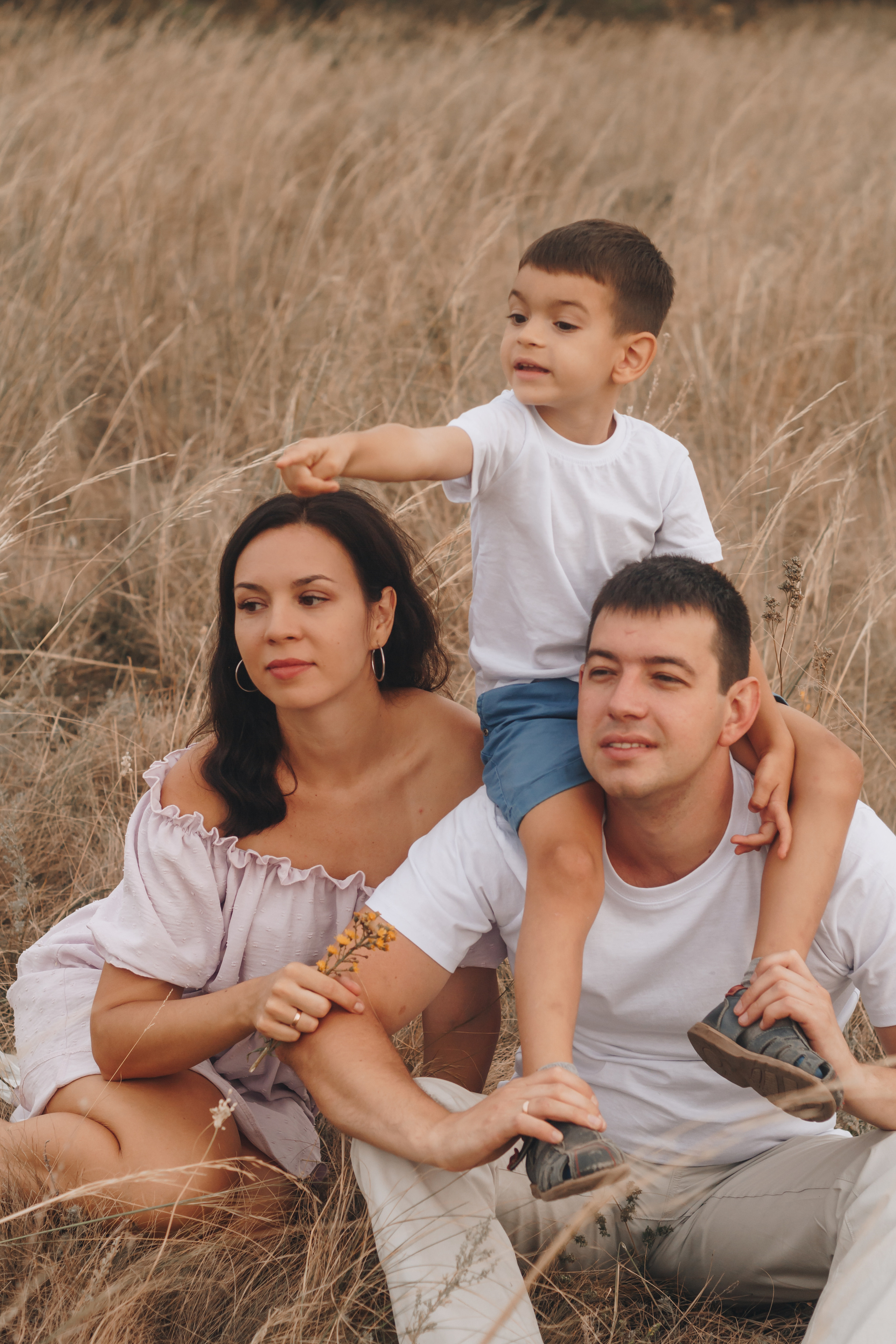 Елена, Сергей и Алёша. Портретный, семейный, lovestory фотограф в Саратове Анастасия Ивахнова