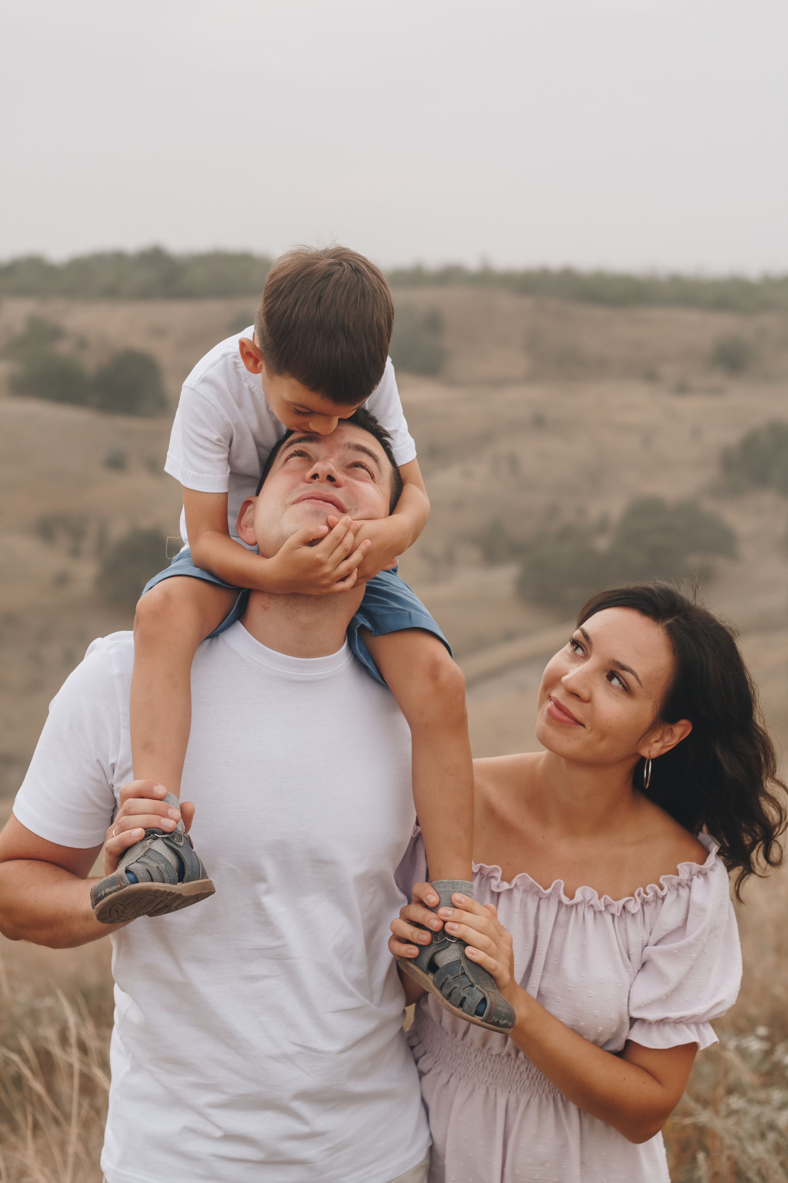 Елена, Сергей и Алёша. Портретный, семейный, lovestory фотограф в Саратове Анастасия Ивахнова