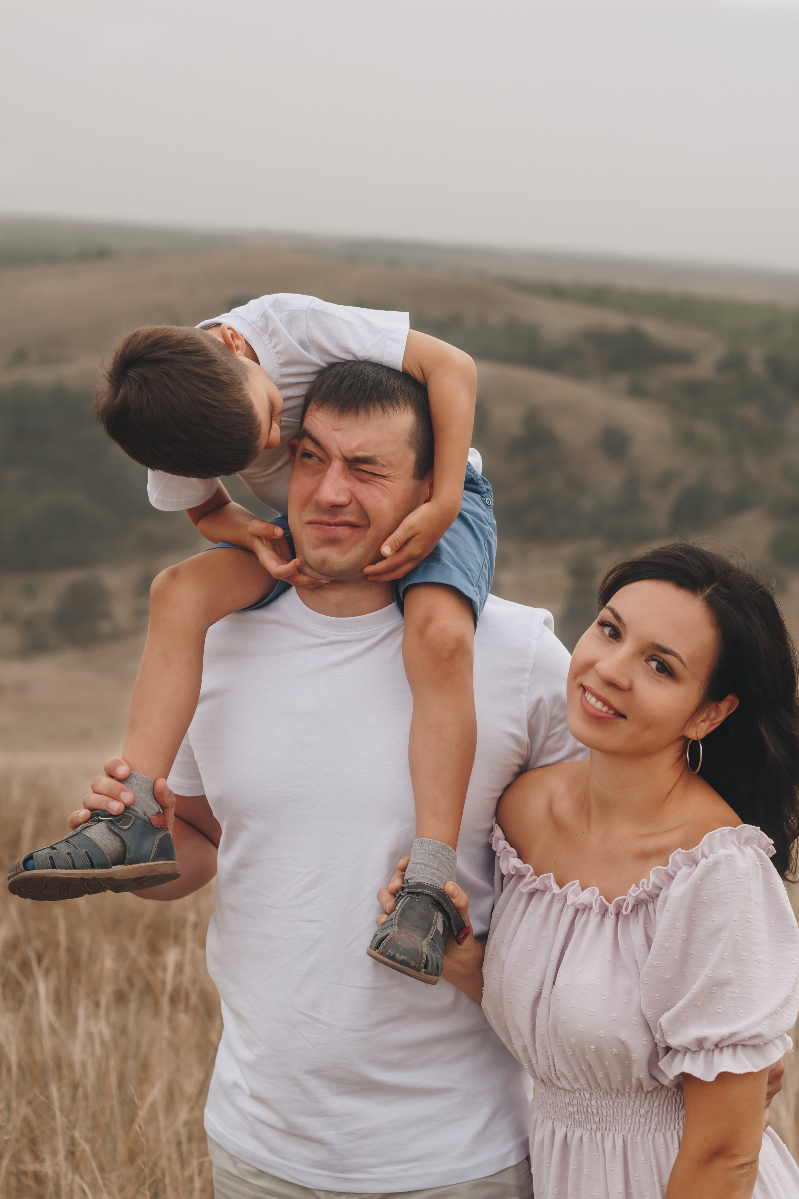 Елена, Сергей и Алёша. Портретный, семейный, lovestory фотограф в Саратове Анастасия Ивахнова