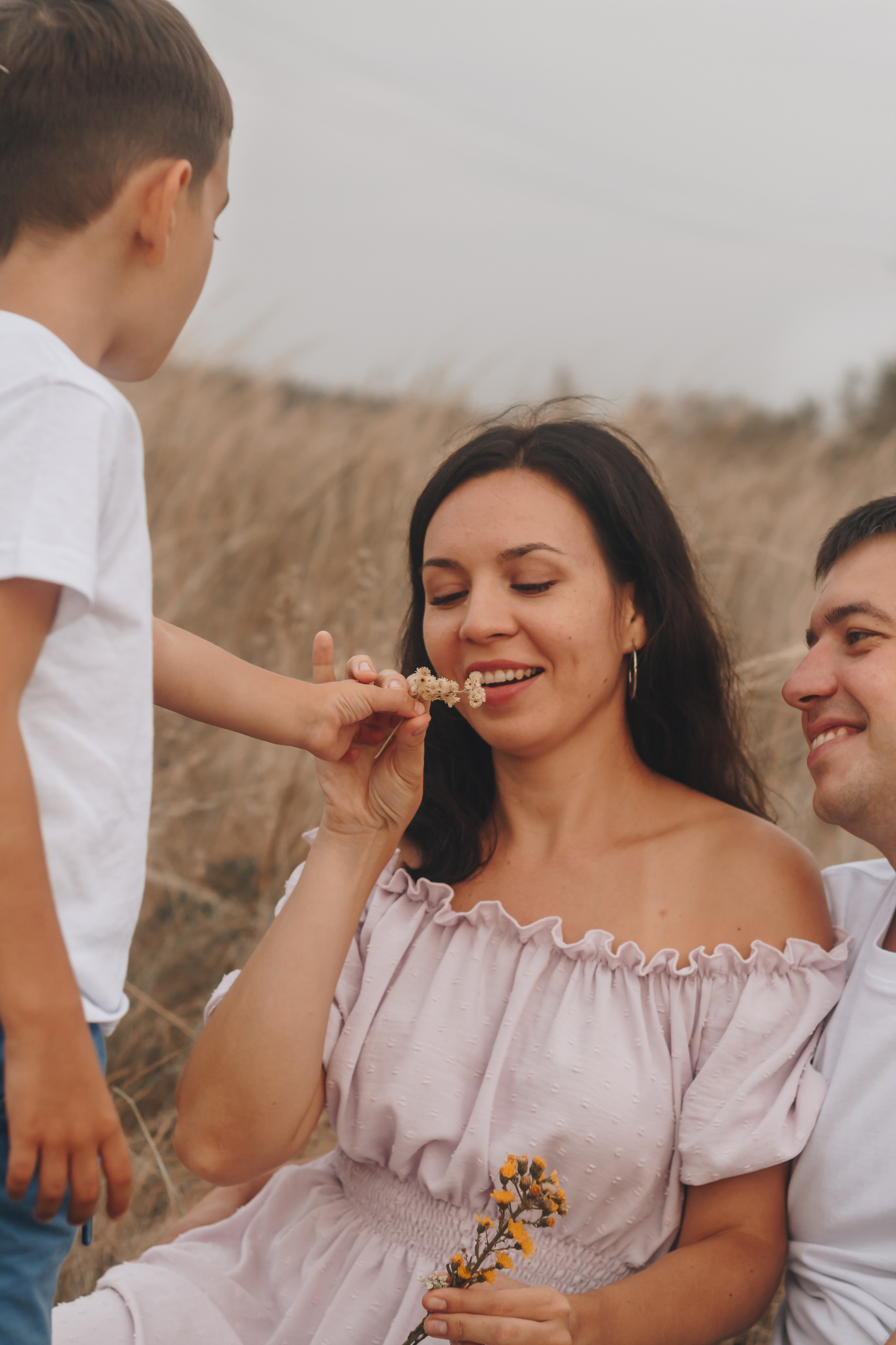 Елена, Сергей и Алёша. Портретный, семейный, lovestory фотограф в Саратове Анастасия Ивахнова