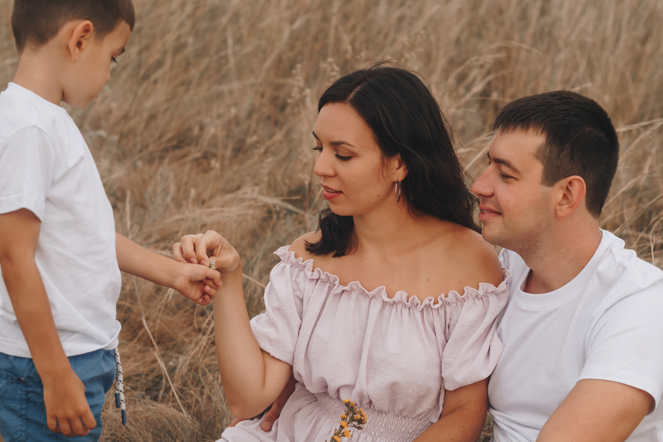 Елена, Сергей и Алёша. Портретный, семейный, lovestory фотограф в Саратове Анастасия Ивахнова